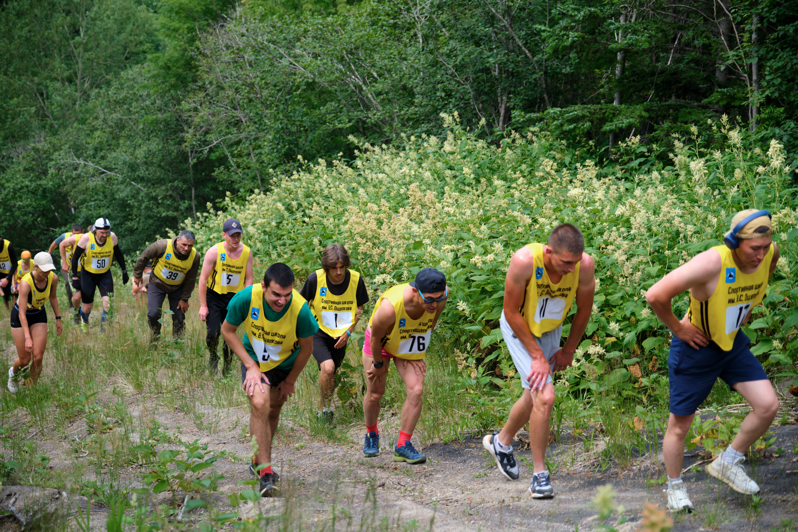 Забег по Каторжанской тропе в Александровск-Сахалинском районе.