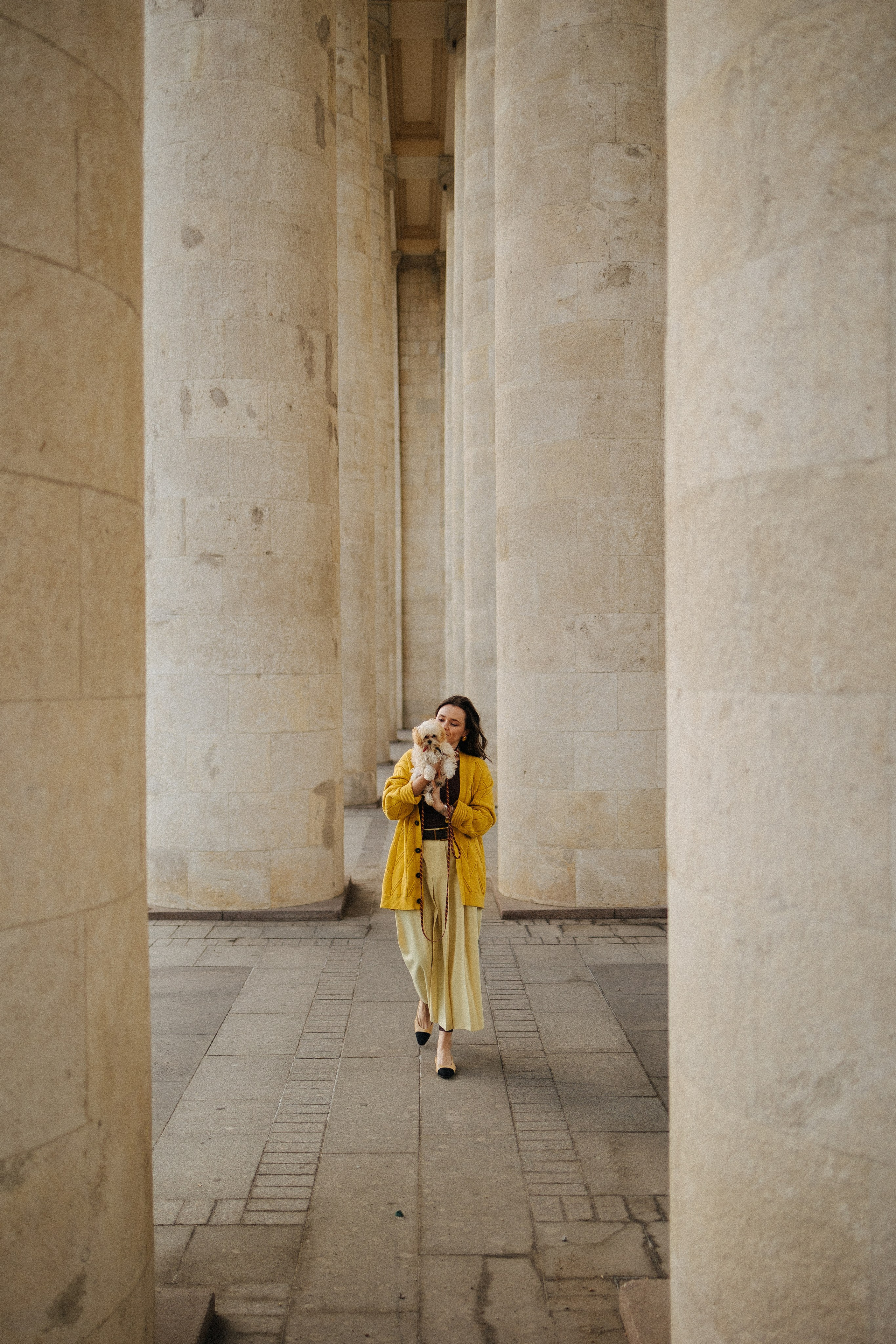 Оля и Бри. Фотораф — анималист Мария Шистка