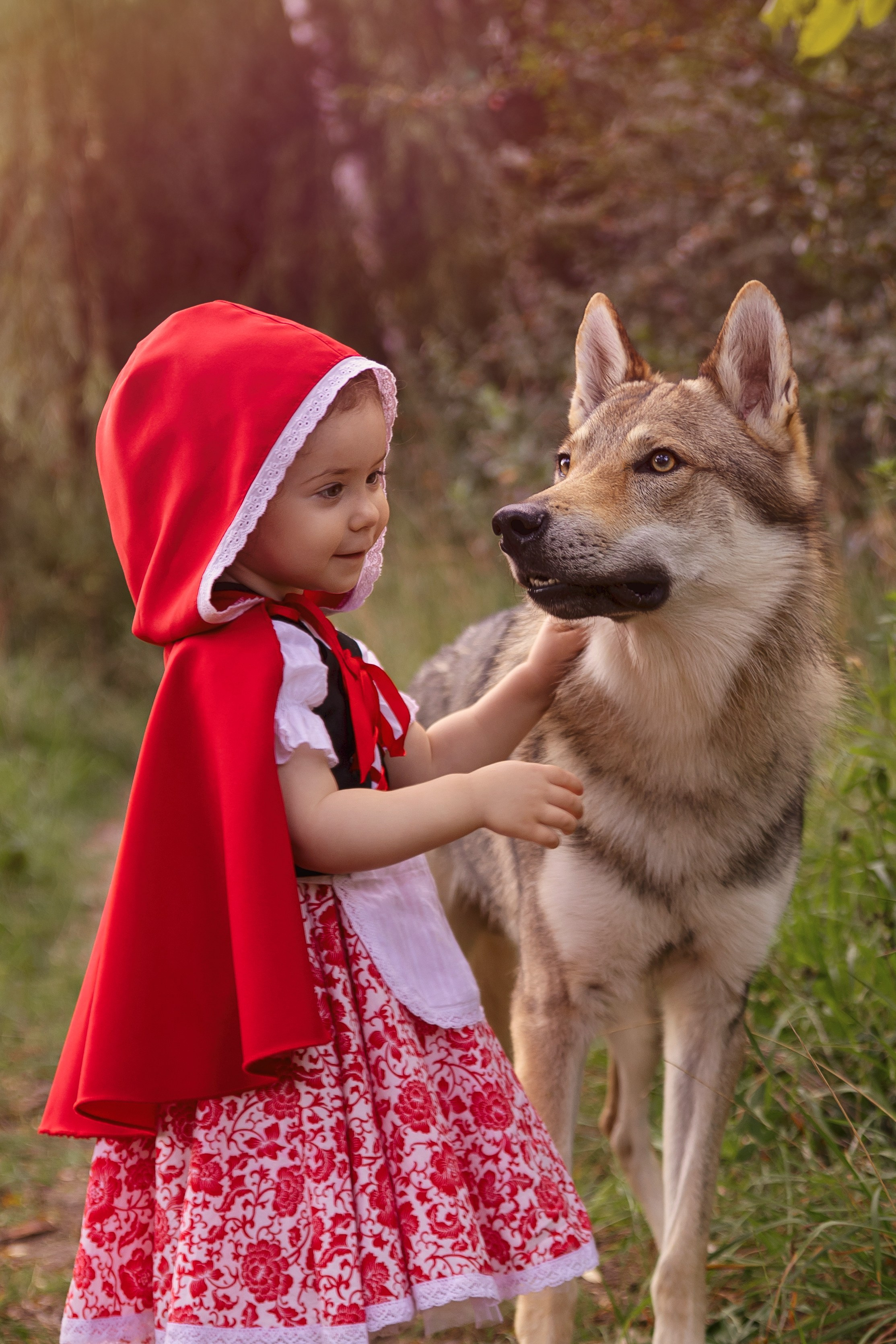 История невероятно храброй и милой Красной шапочки). Трубинова Екатерина | Семейный фотограф | Москва