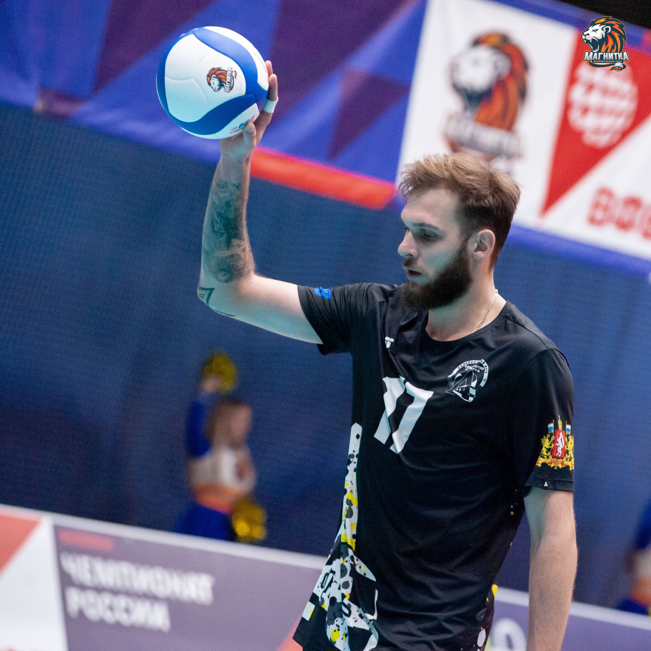 Чемпионат России по волейболу. Высшая лига А. Магнитка — Локомотив-Изумруд. Фотограф Магнитогорск Данил Семенов