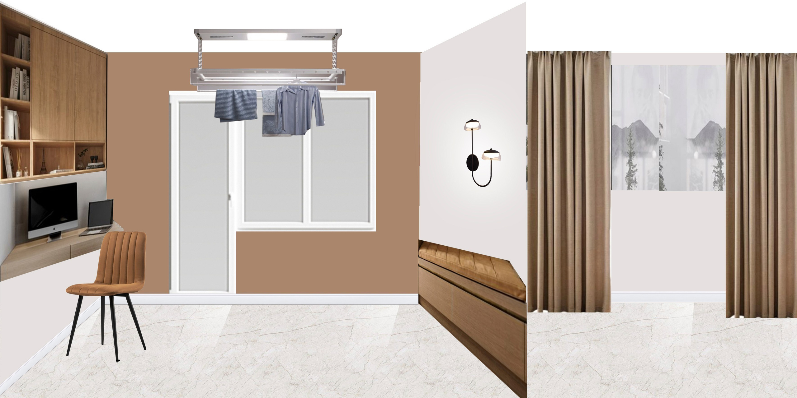 «Три в одном: компромисс как искусство». Modern Muf: студия интерьерного дизайна