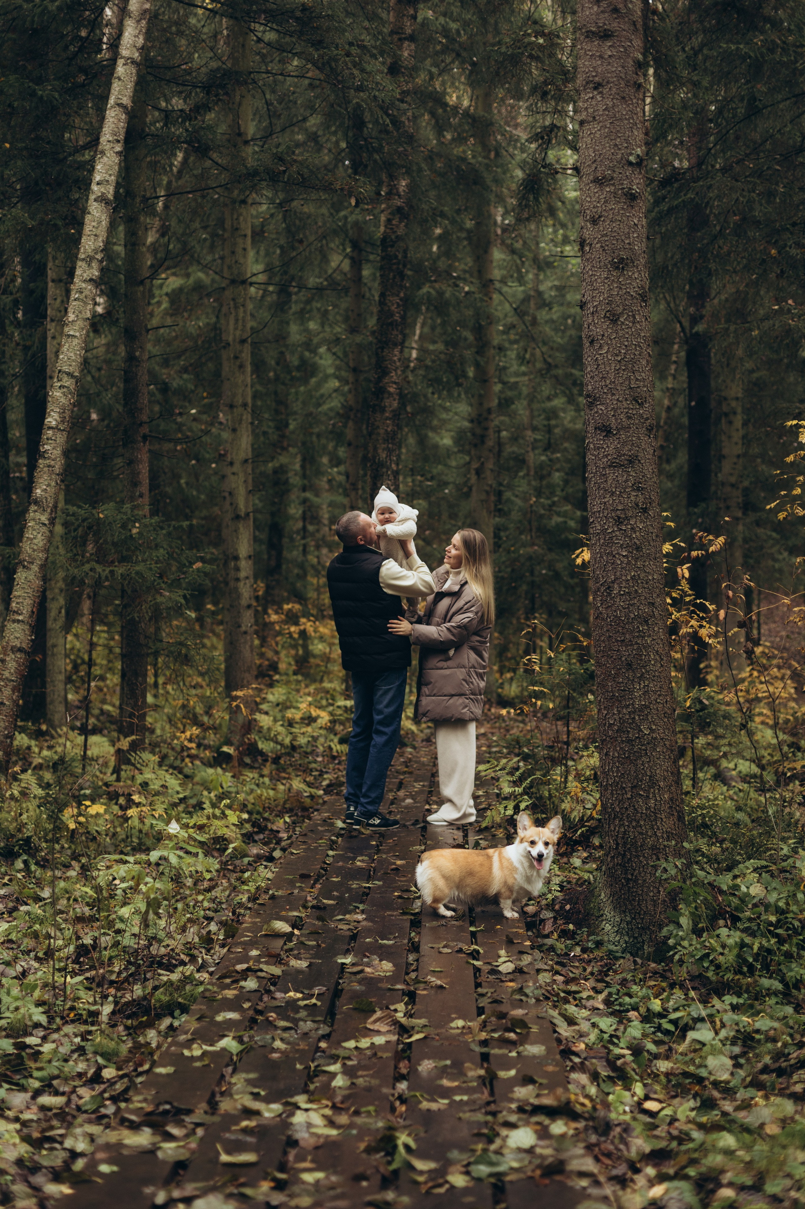 В осеннем лесу. Фотограф из Петербурга