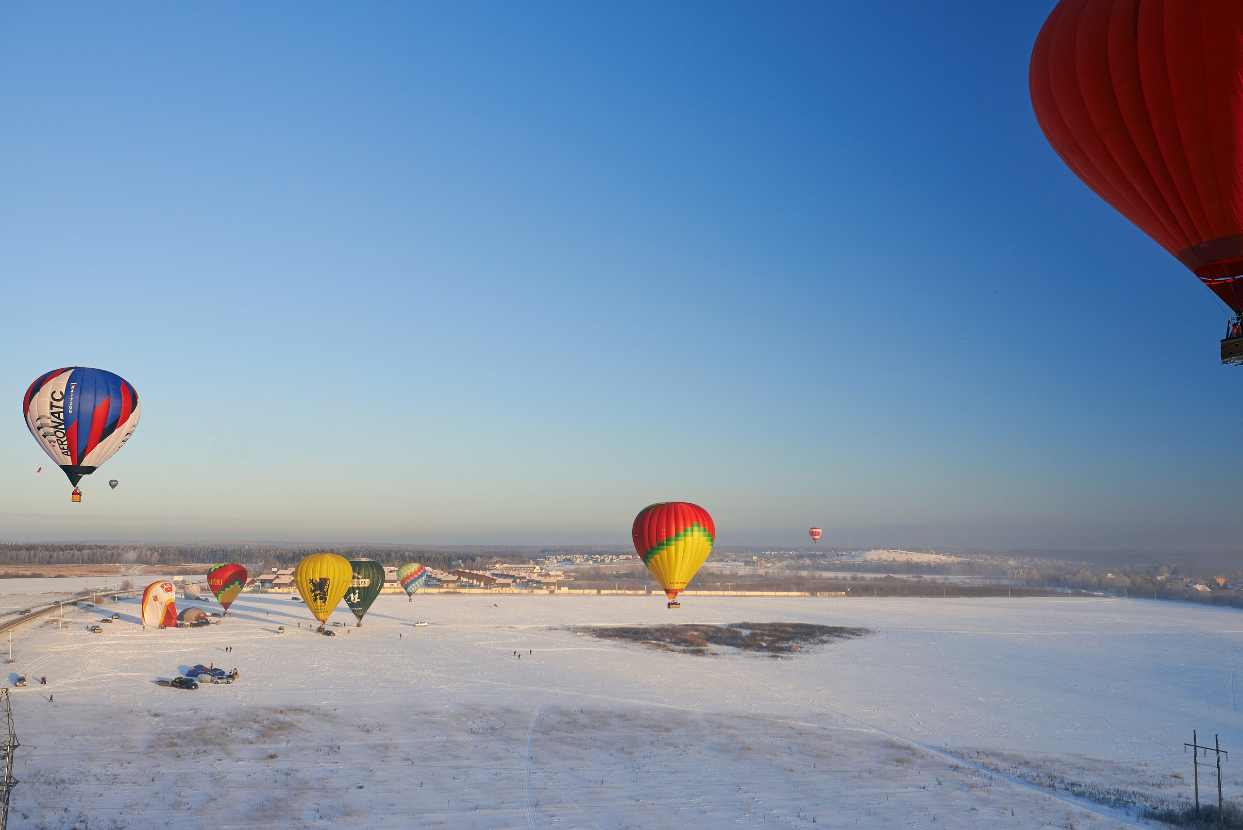 «Яблоки на снегу» Дмитров, 07.01.2015. Лови небо! Дыши небом!