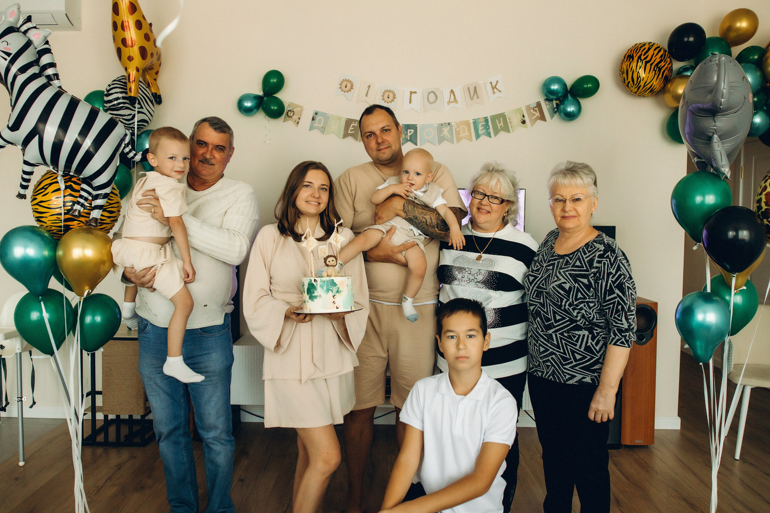 День рождения Лёвы. Семейный фотограф и детский фотограф в Волгограде Алеся Бутакова — дет