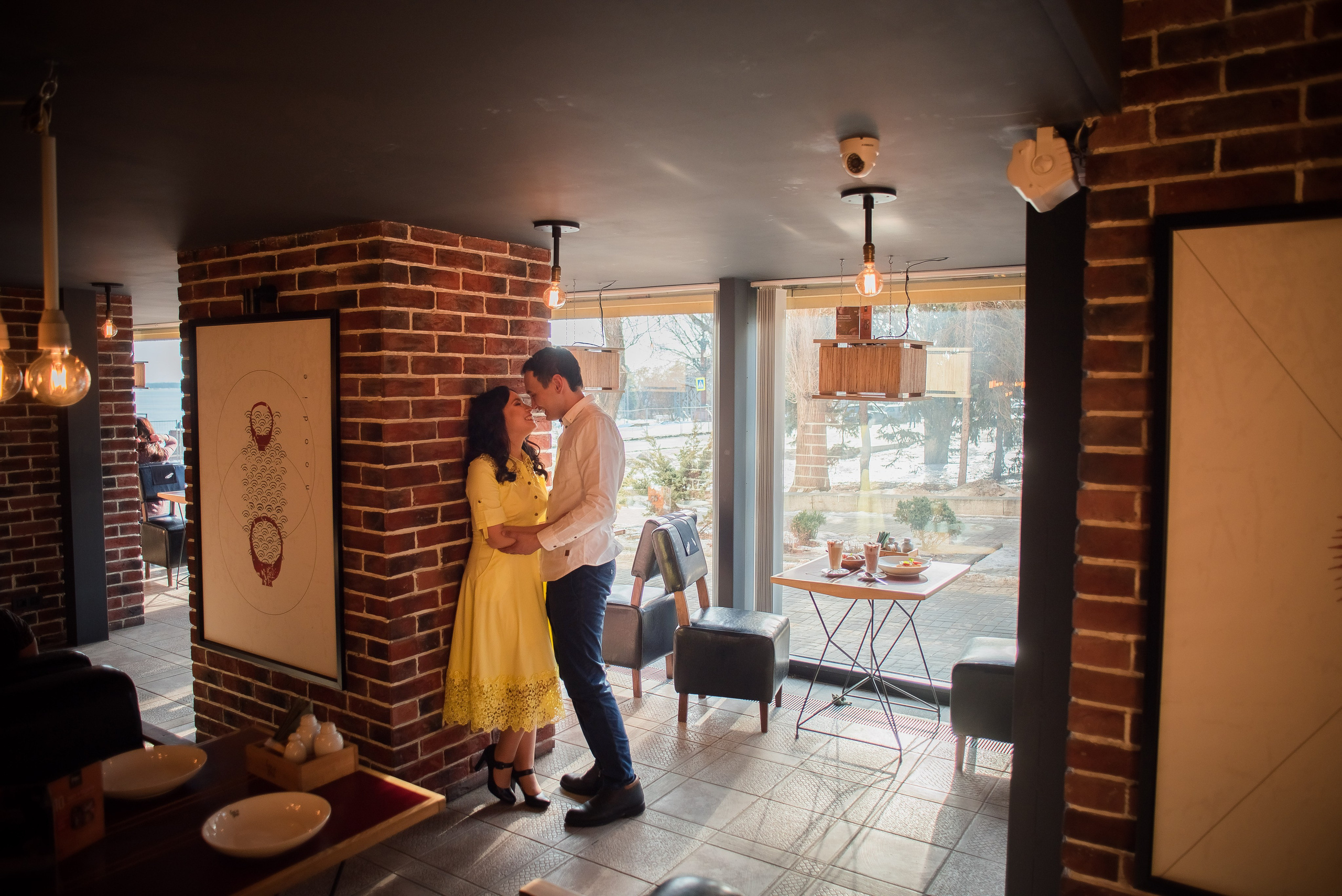 Зима+кафе. Свадебный и семейный фотограф Яна Стражева. Волгоград, Москва