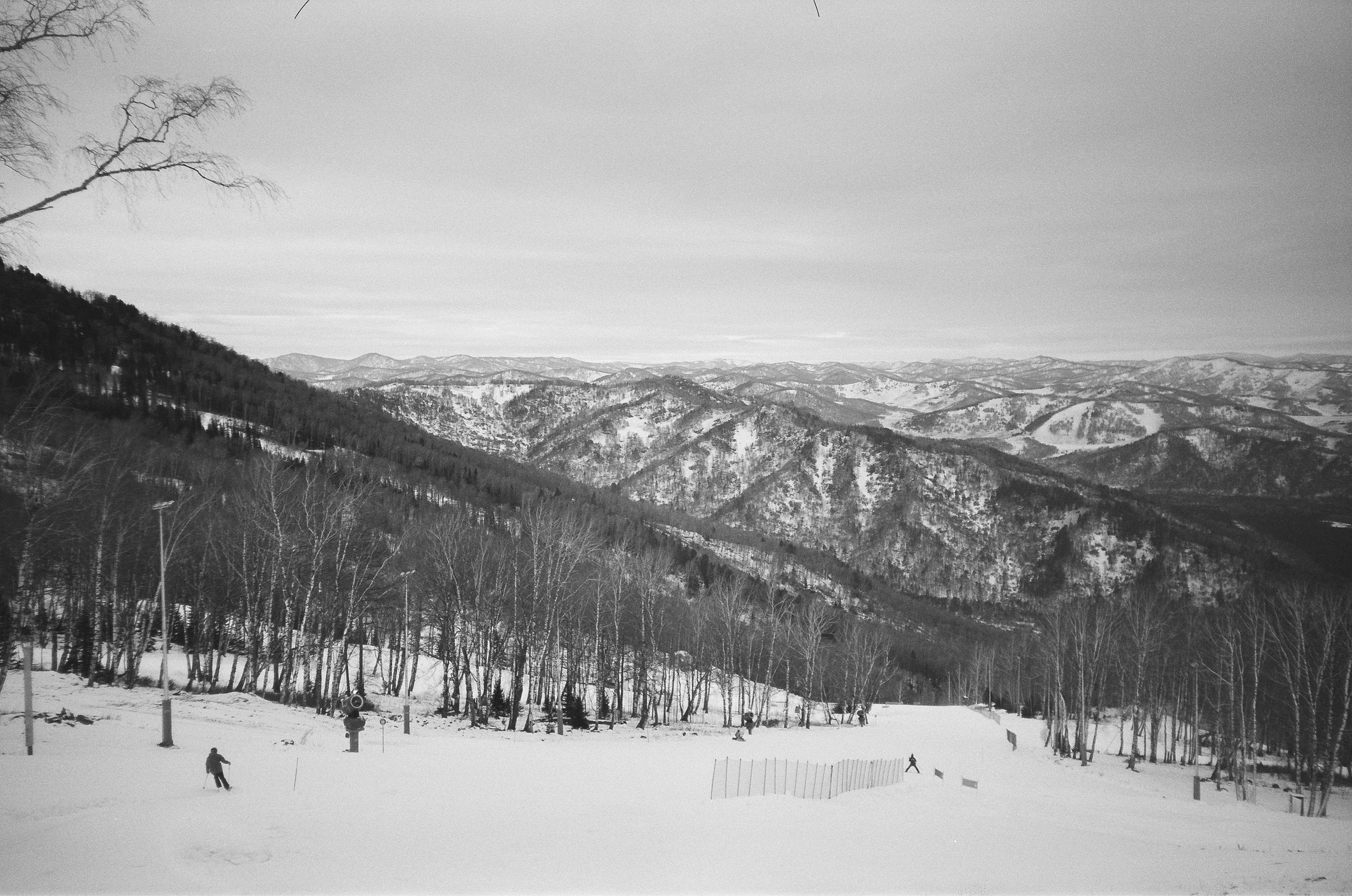 Горный курорт Манжерок в Новый Год. Фотограф-документалист Мария Осокина