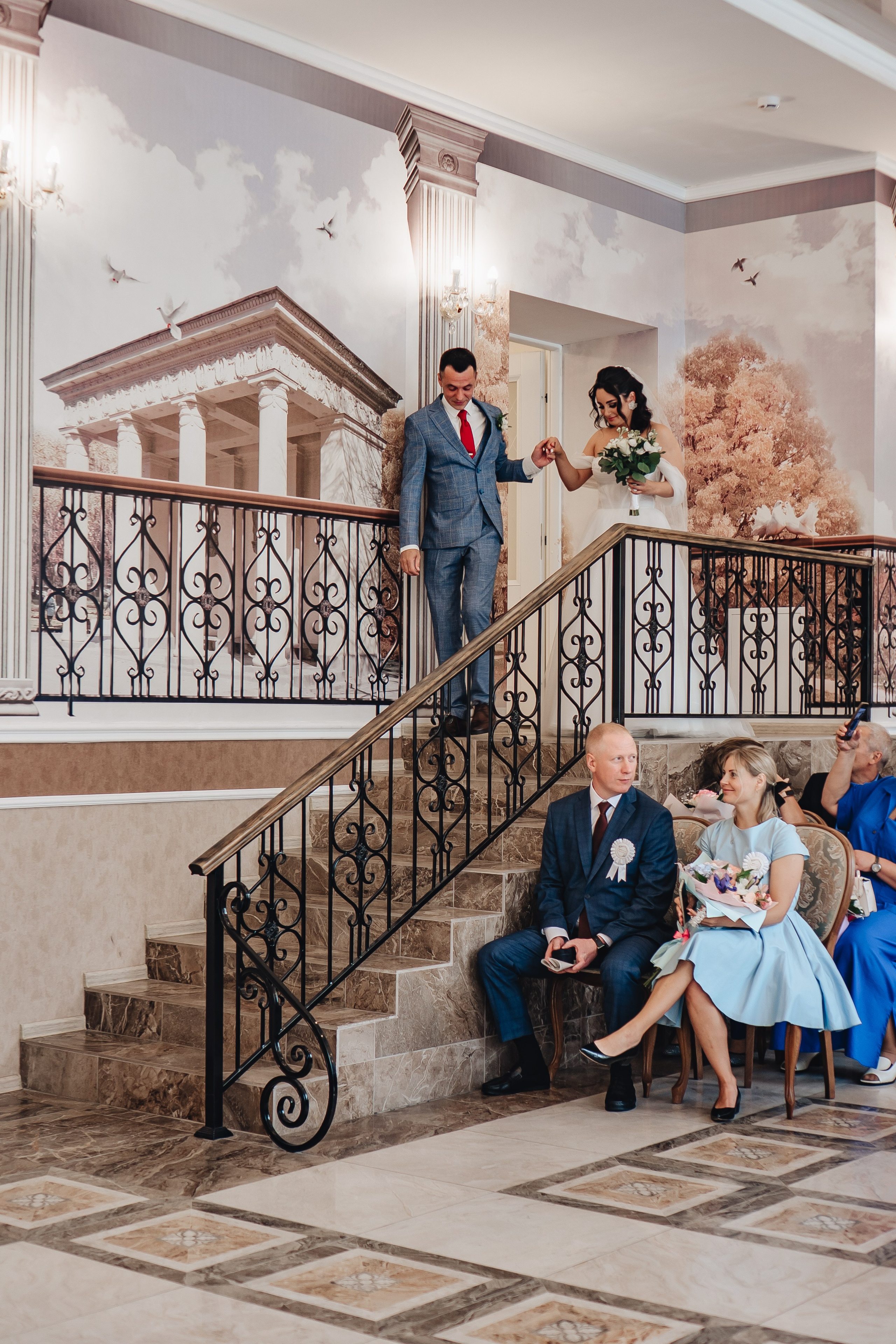 СВАДЕБНАЯ СЬЕМКА В ЗАГСЕ НА МОСКОВСКОМ ПРОСПЕКТЕ. Профессиональный фотограф, Санкт-Петербург — Виктория Богомолова