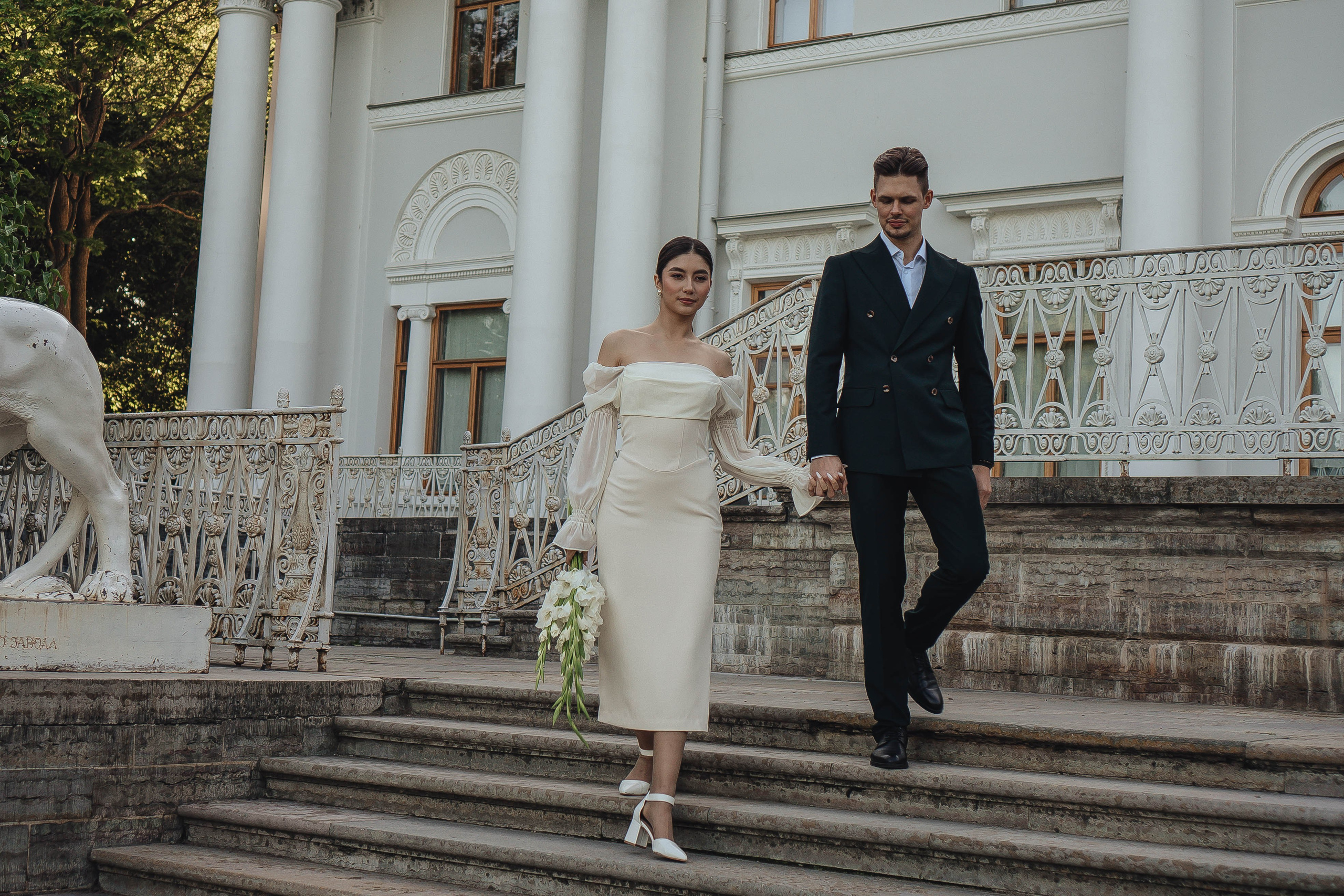 СВАДЕБНАЯ СЬЕМКА НА РАССВЕТЕ НА ЕЛАГИНОМ ОСТОРОВЕ. Профессиональный фотограф, Санкт-Петербург — Виктория Богомолова