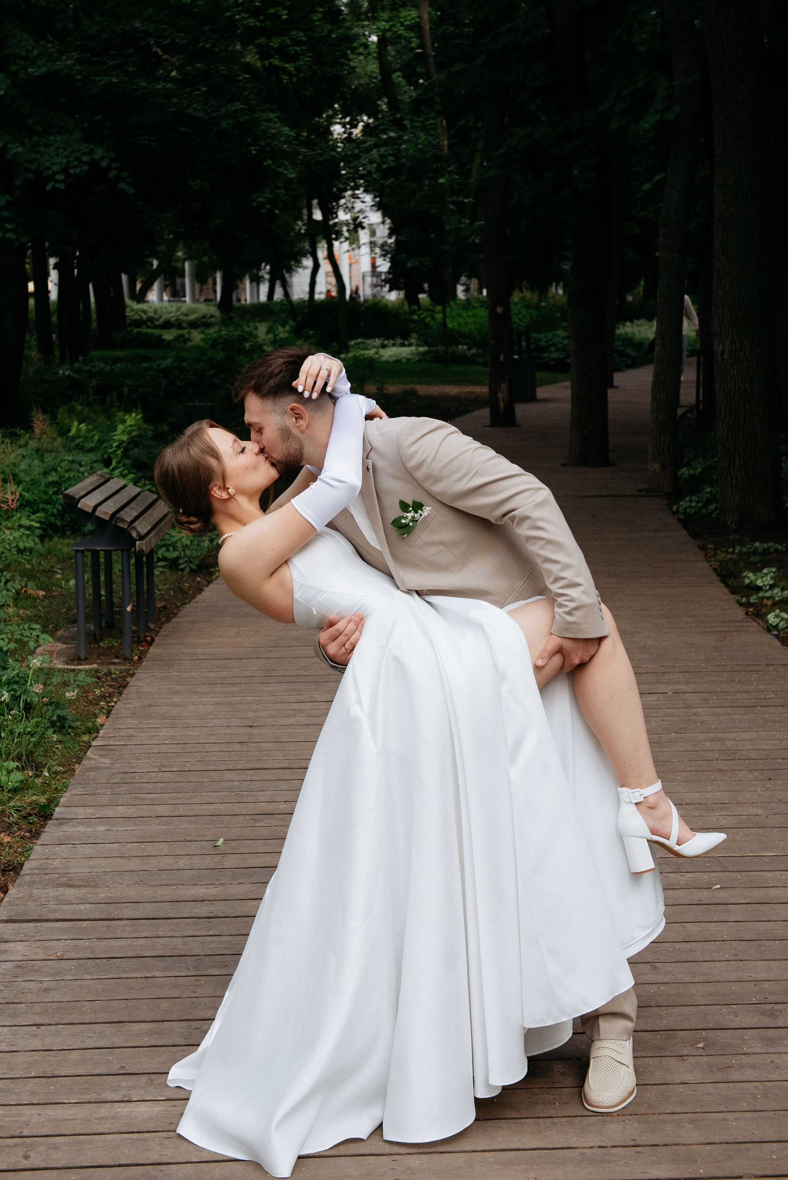 Виталий и Ангелина. Свадебный фотограф — фотограф на свадьбу в Воронеже — Свадебное фото