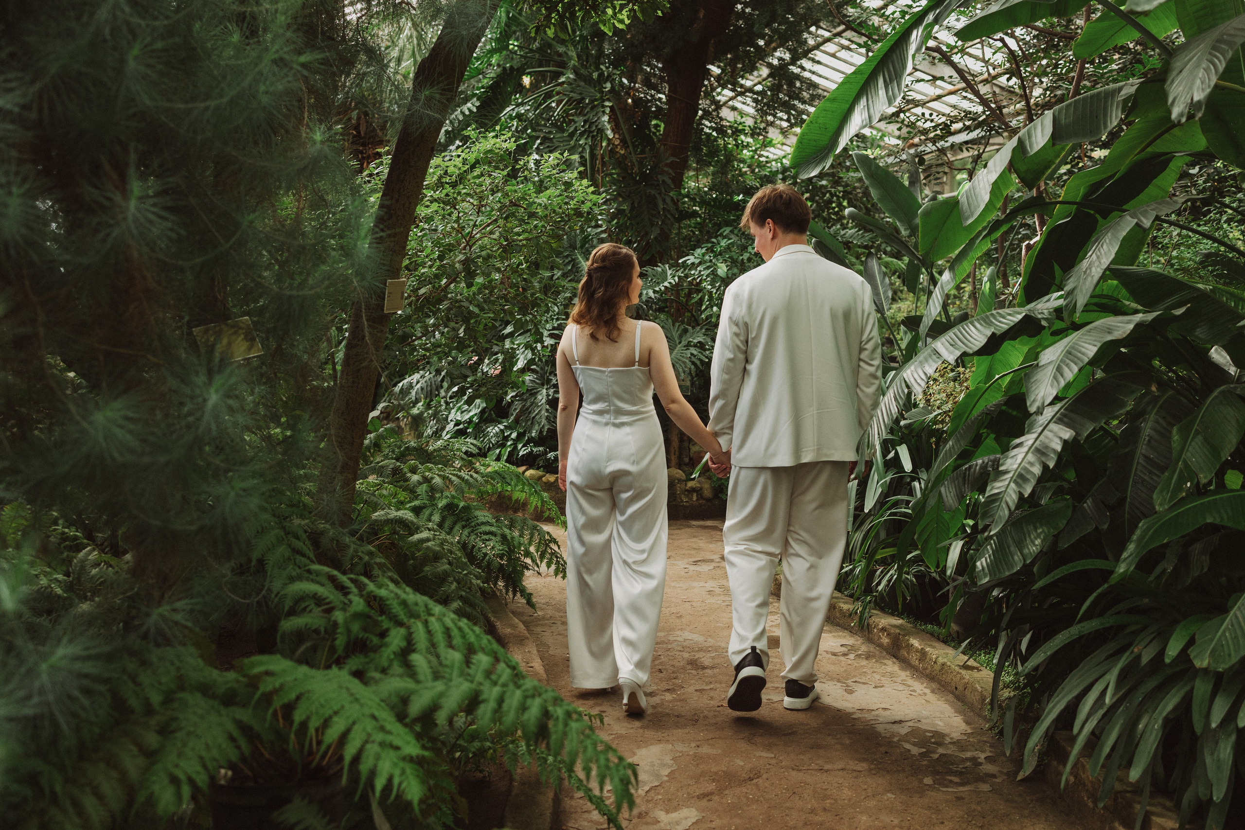 Старая фондовая оранжерея. Свадебный фотограф Маргарита Глумскова