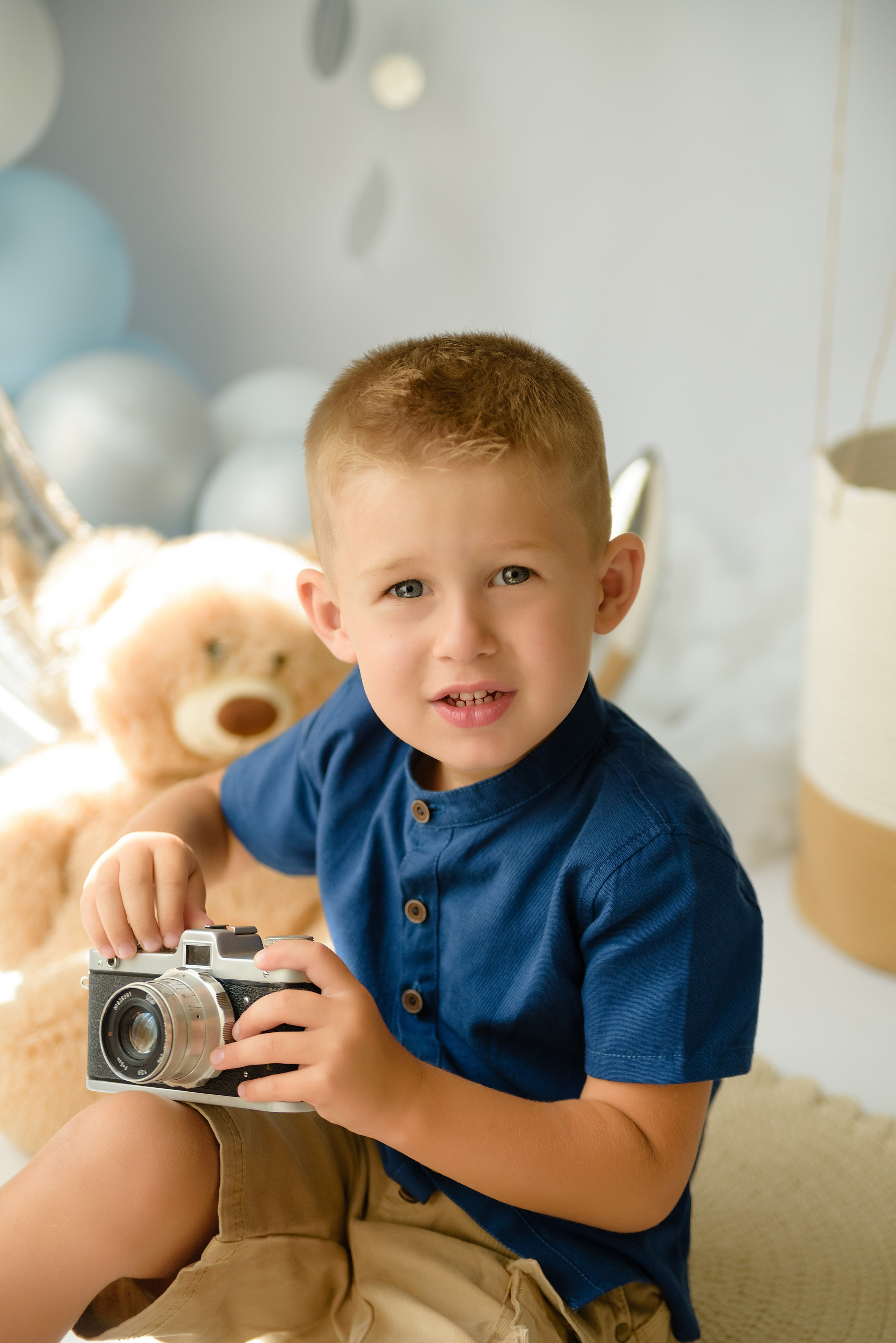 Фотопроект «Лунный мишка». Детский Фотограф |Фотограф на годик в Брянске Ирина Романова