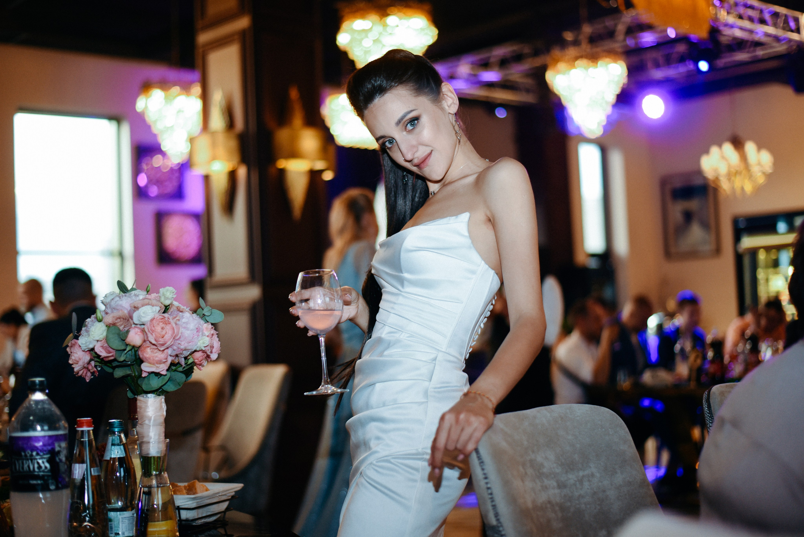 Виктор и Ангелина Банкет на 100 гостей Ресторан Segreto. Фотограф Лола Волна, город Москва