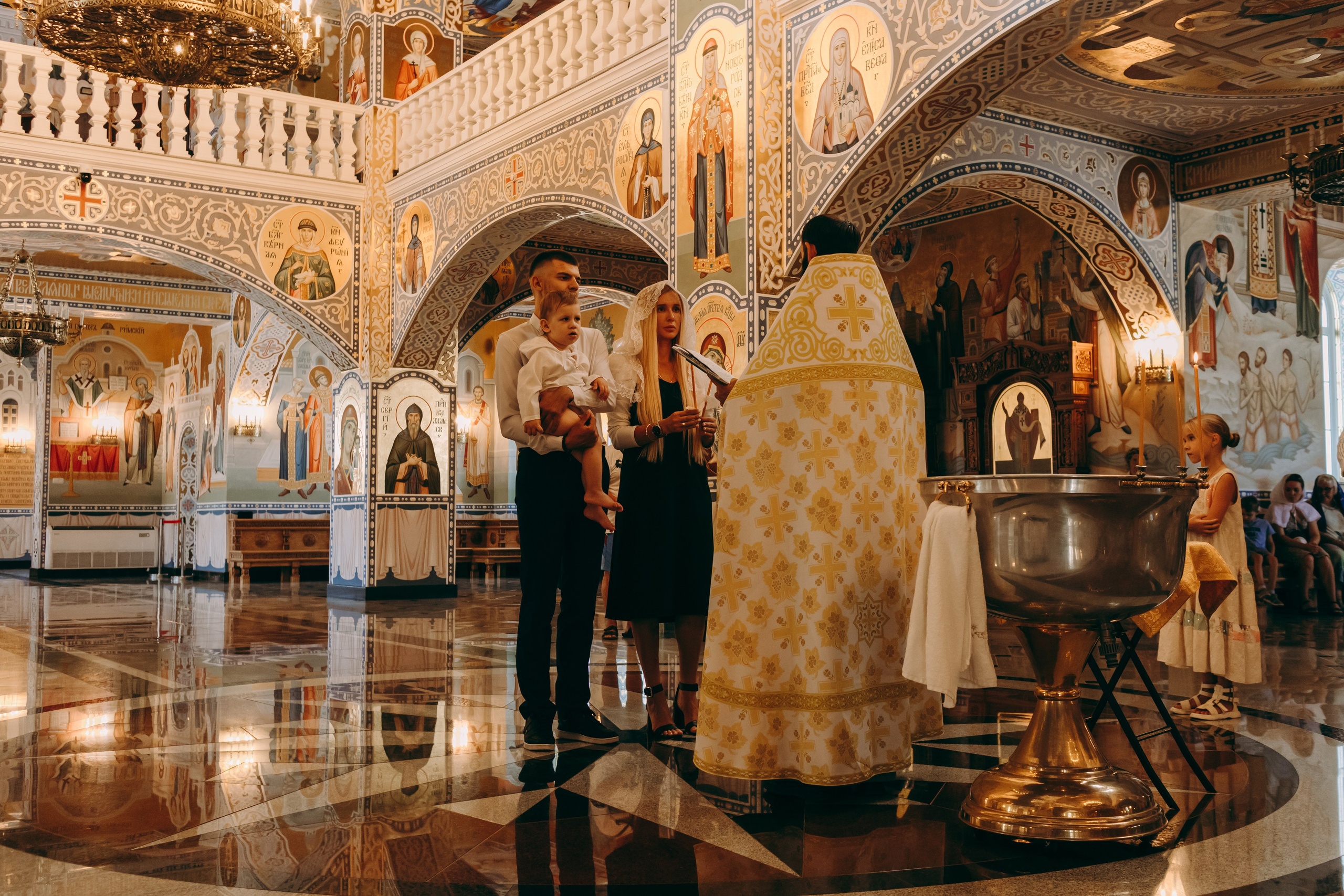 Торжество крещения. Фотограф в Анапе Климушина Ангелина