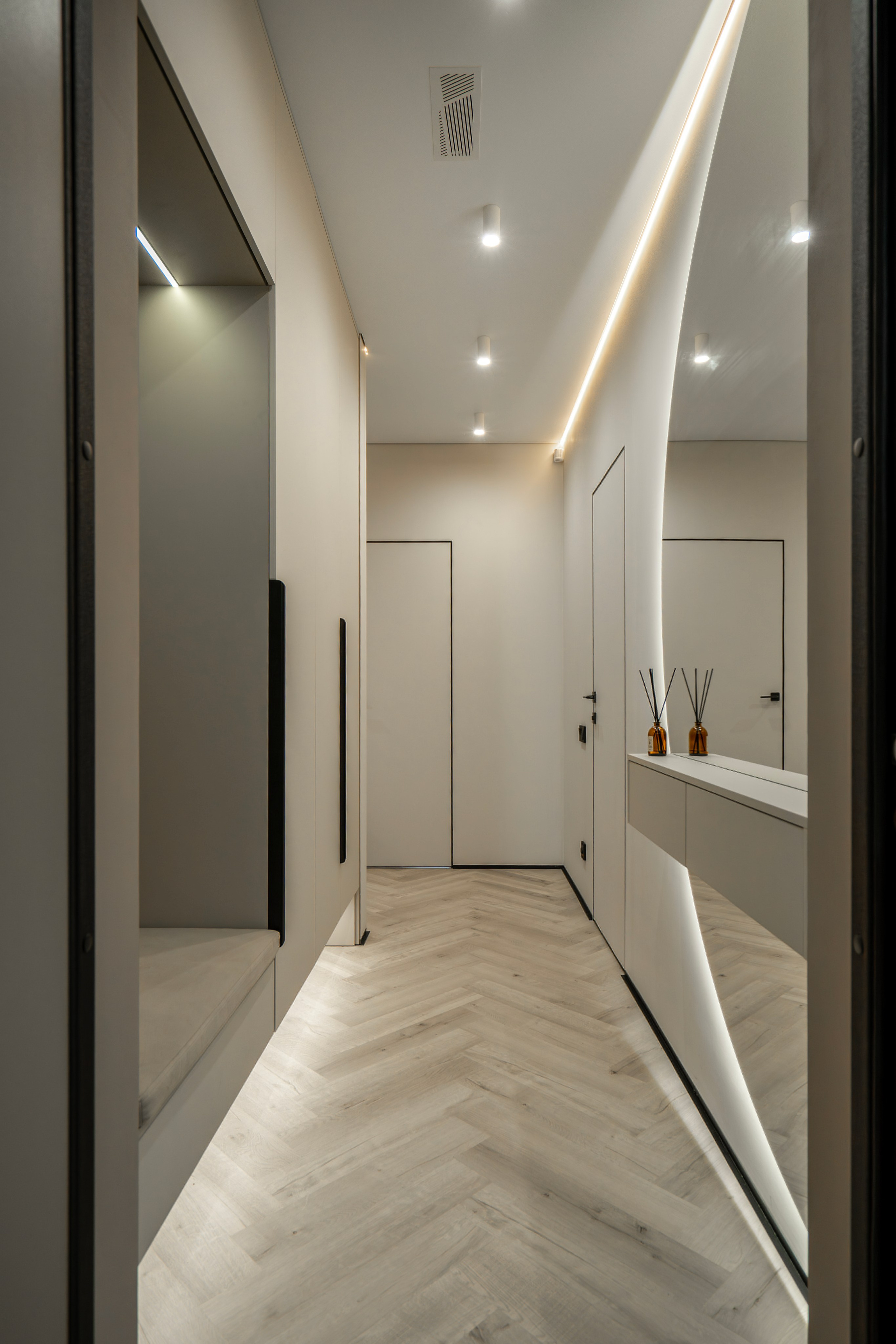 Реализация проекта ЖК Новатор 60 m² г. Уфа. Дизайн интерьера и ремонта Уфа Москва