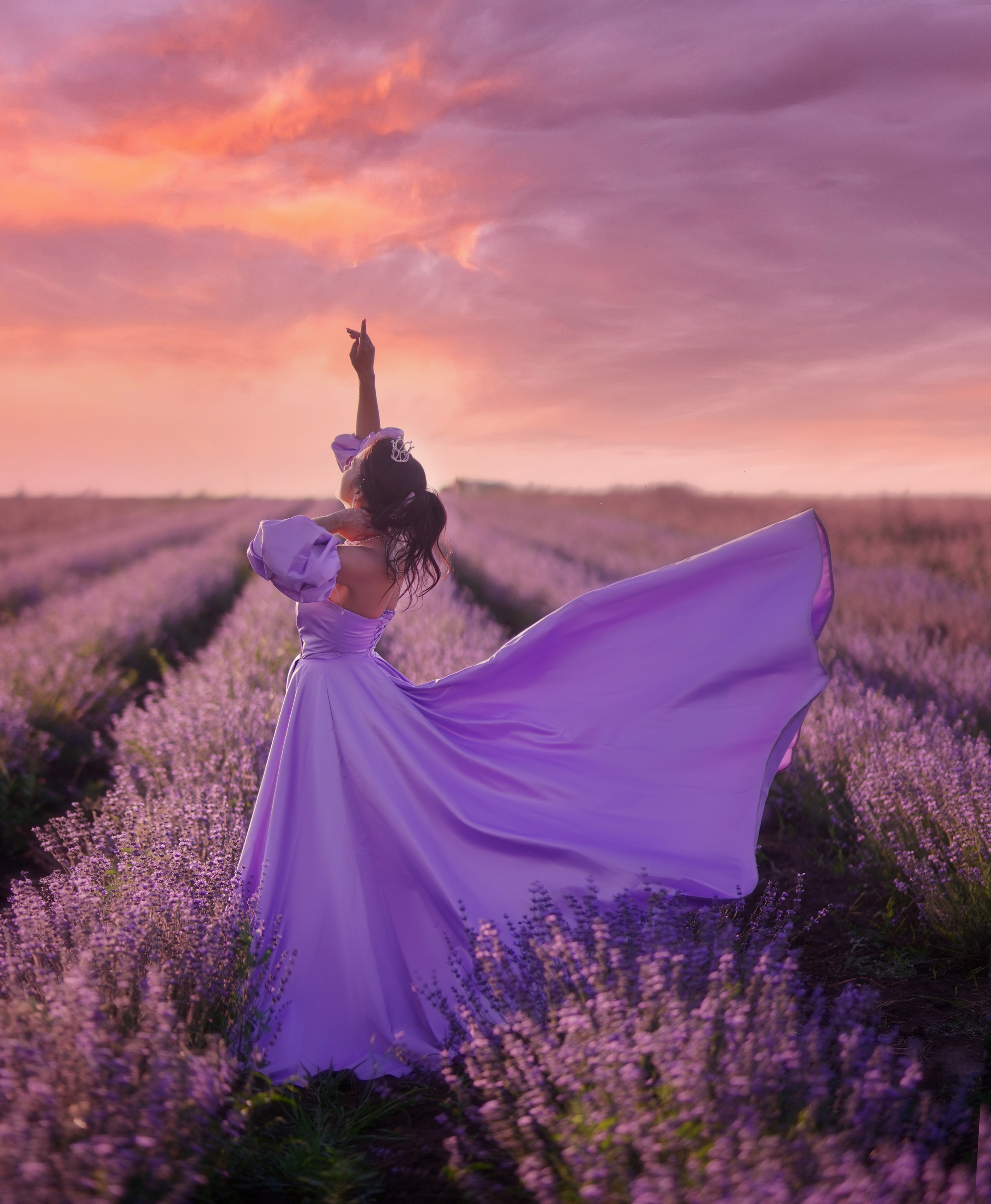 Лаванда. Сказочный фотограф Марьяна Сердюк. Москва, Дмитров и весь мир