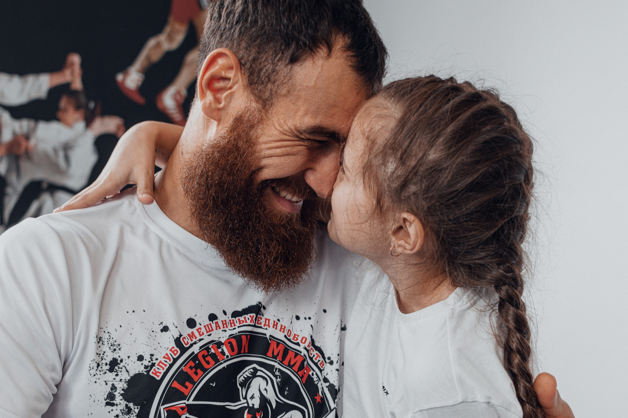 Эльдар с дочкой. Фотограф в Омске Иван Глушков