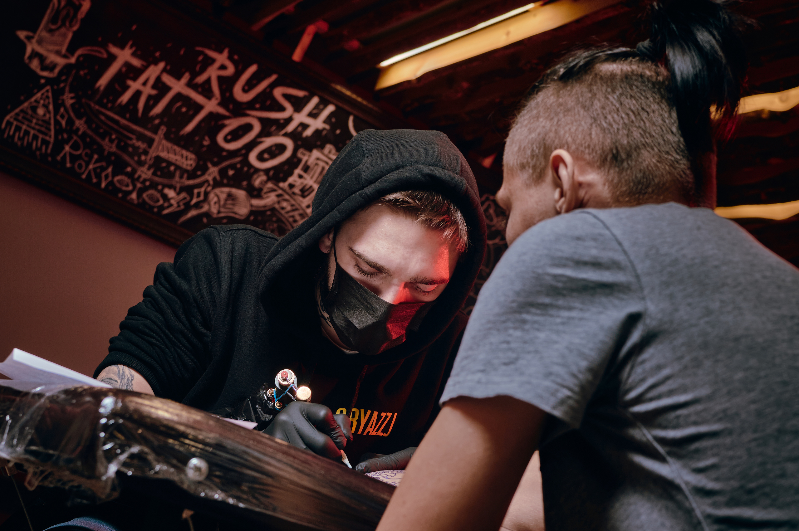 Тату студия Rush. Фотограф в Омске Иван Глушков