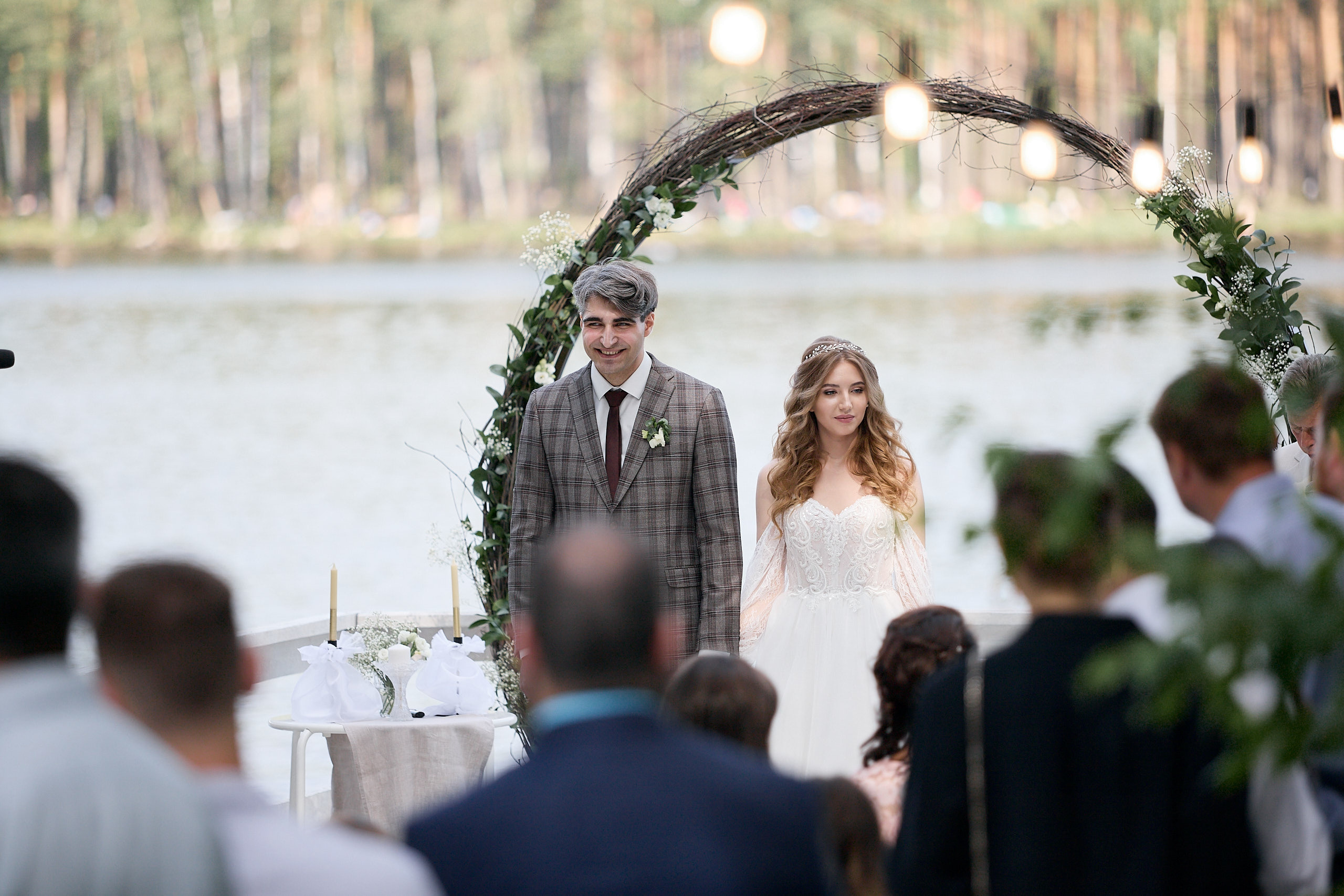 Выездная регистрация на Коркинских Озерах. Фотограф Валерий Сабрам