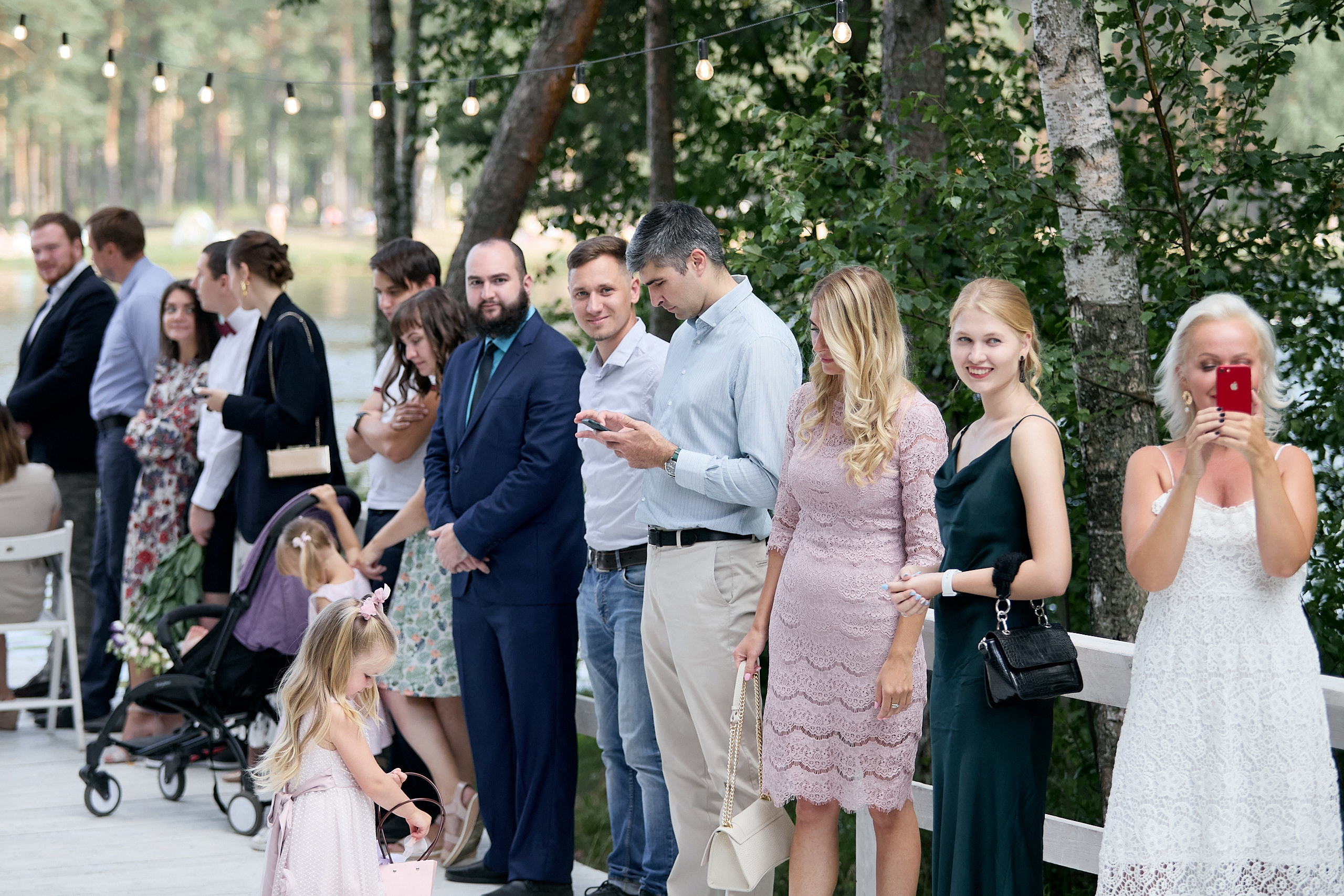 Выездная регистрация на Коркинских Озерах. Фотограф Валерий Сабрам