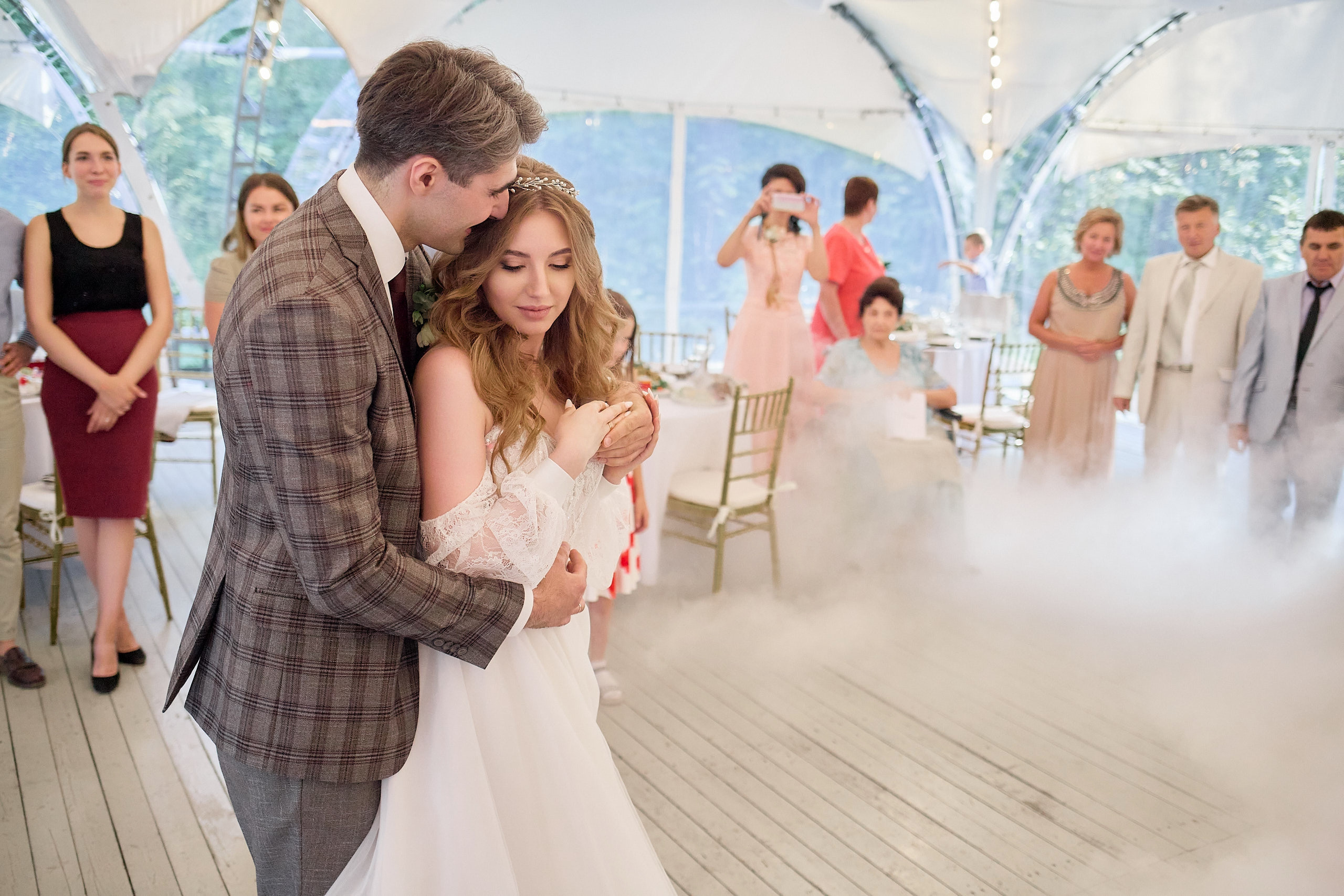 Выездная регистрация на Коркинских Озерах. Фотограф Валерий Сабрам