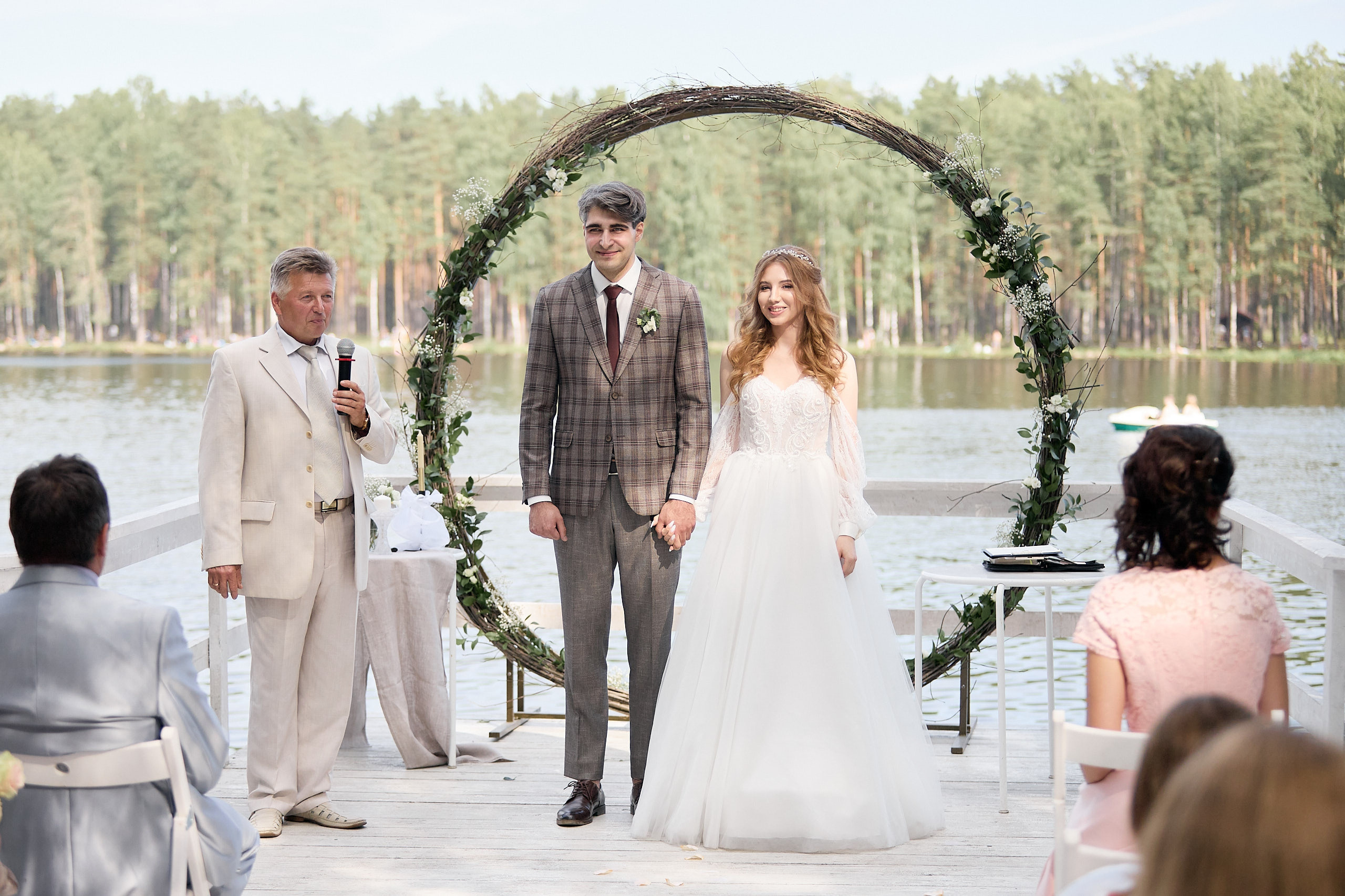 Выездная регистрация на Коркинских Озерах. Фотограф Валерий Сабрам