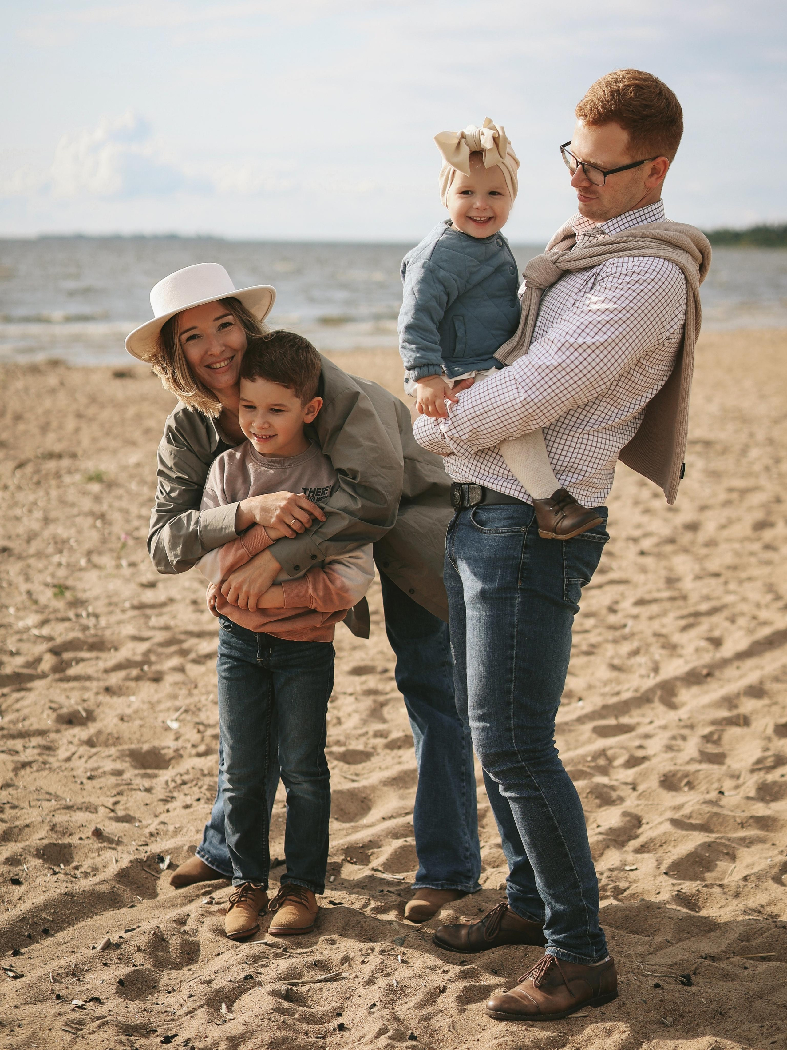 Masha, Andrei, Anya, Matvey. Ekaterina Buneeva Photography