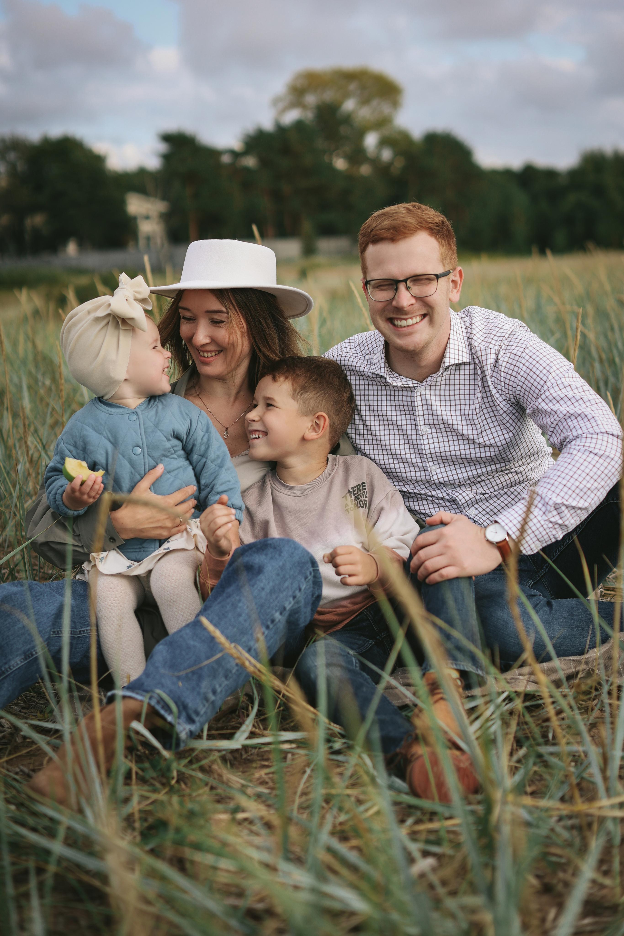 Masha, Andrei, Anya, Matvey. Ekaterina Buneeva Photography