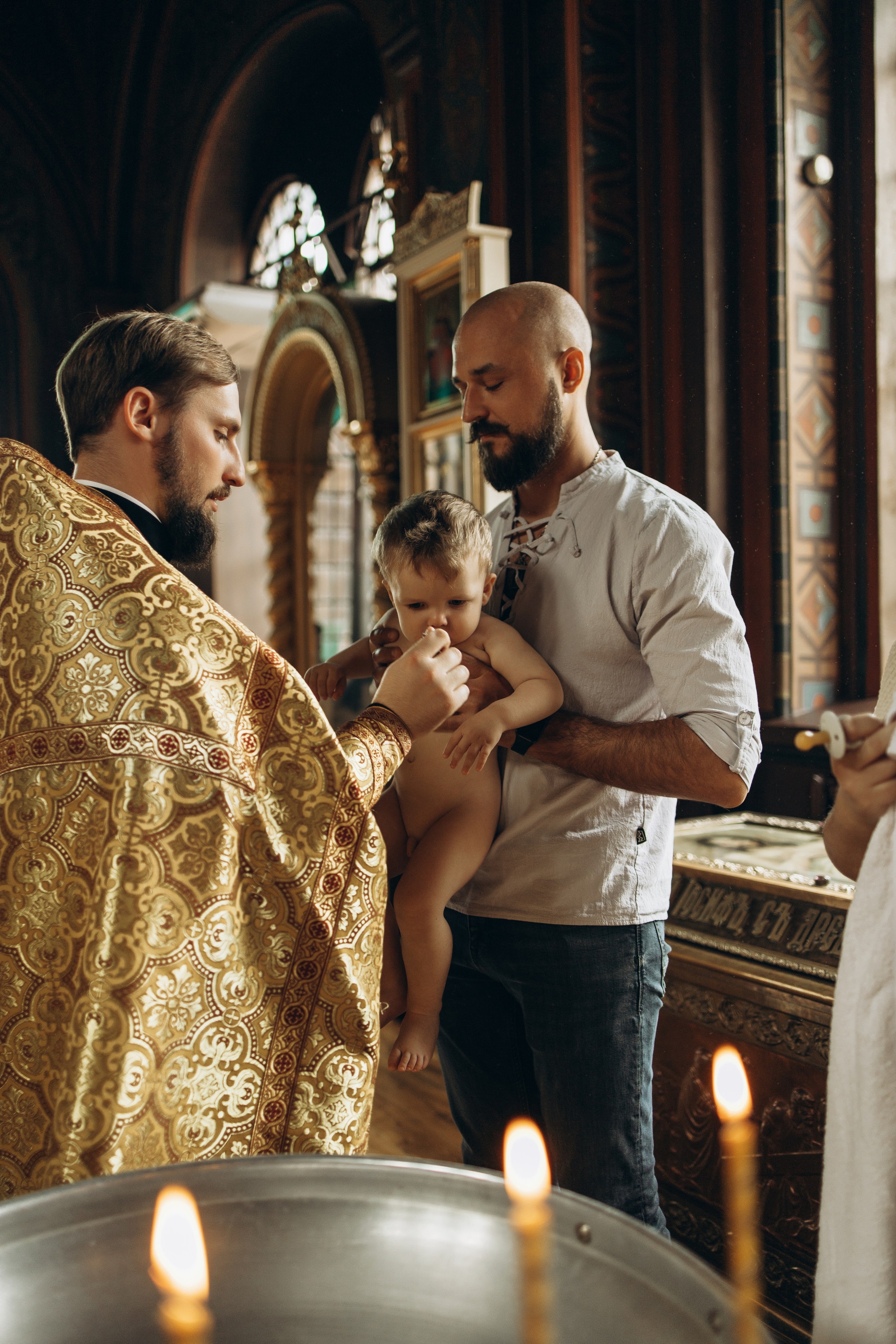 Таинство крещения Матвея. Самый теплый фотограф в Краснодаре Рябоконь Ксения