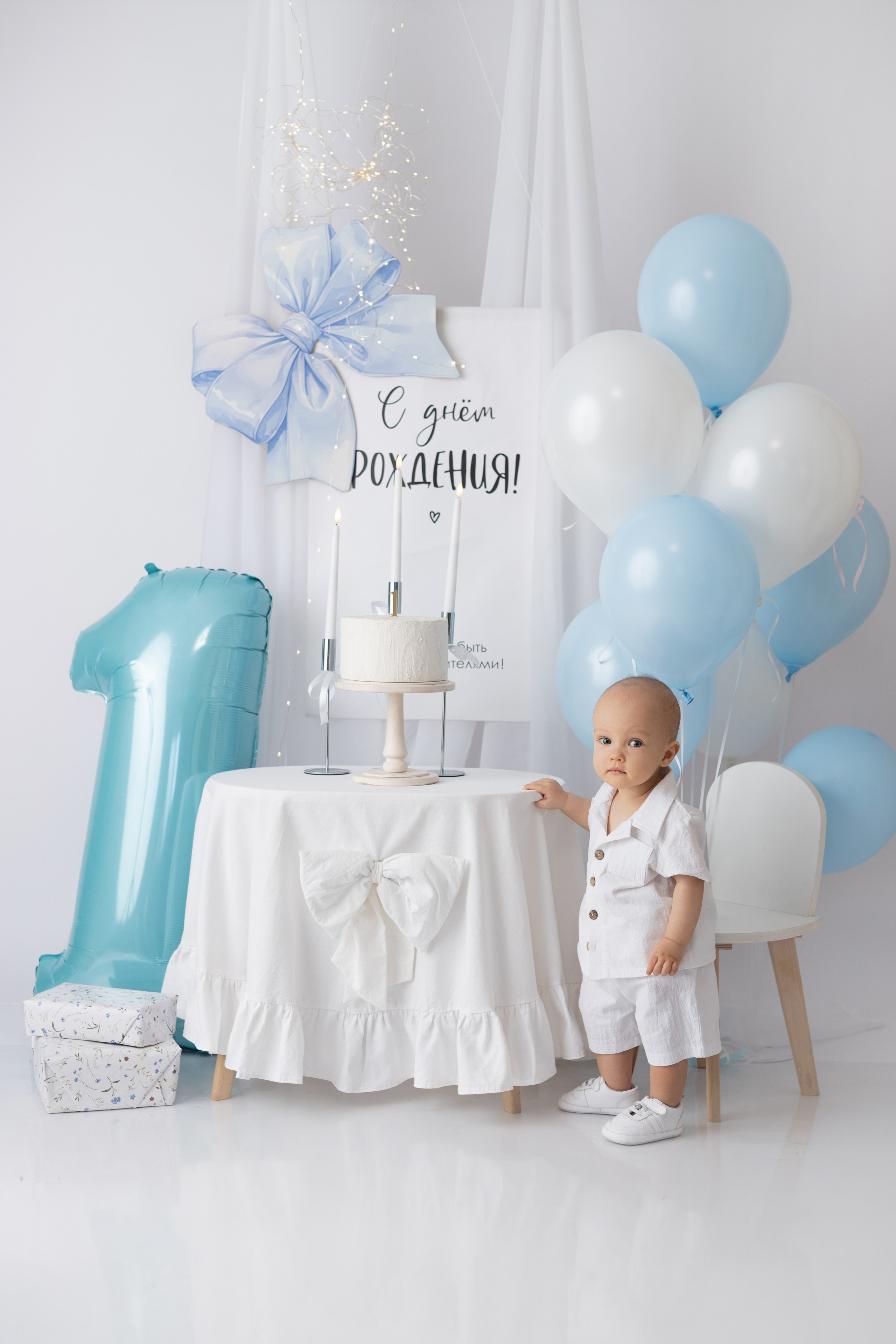 Фотосессии на Годик. Фотограф новорожденных и детей до 18 месяцев в Уфе Эльвина