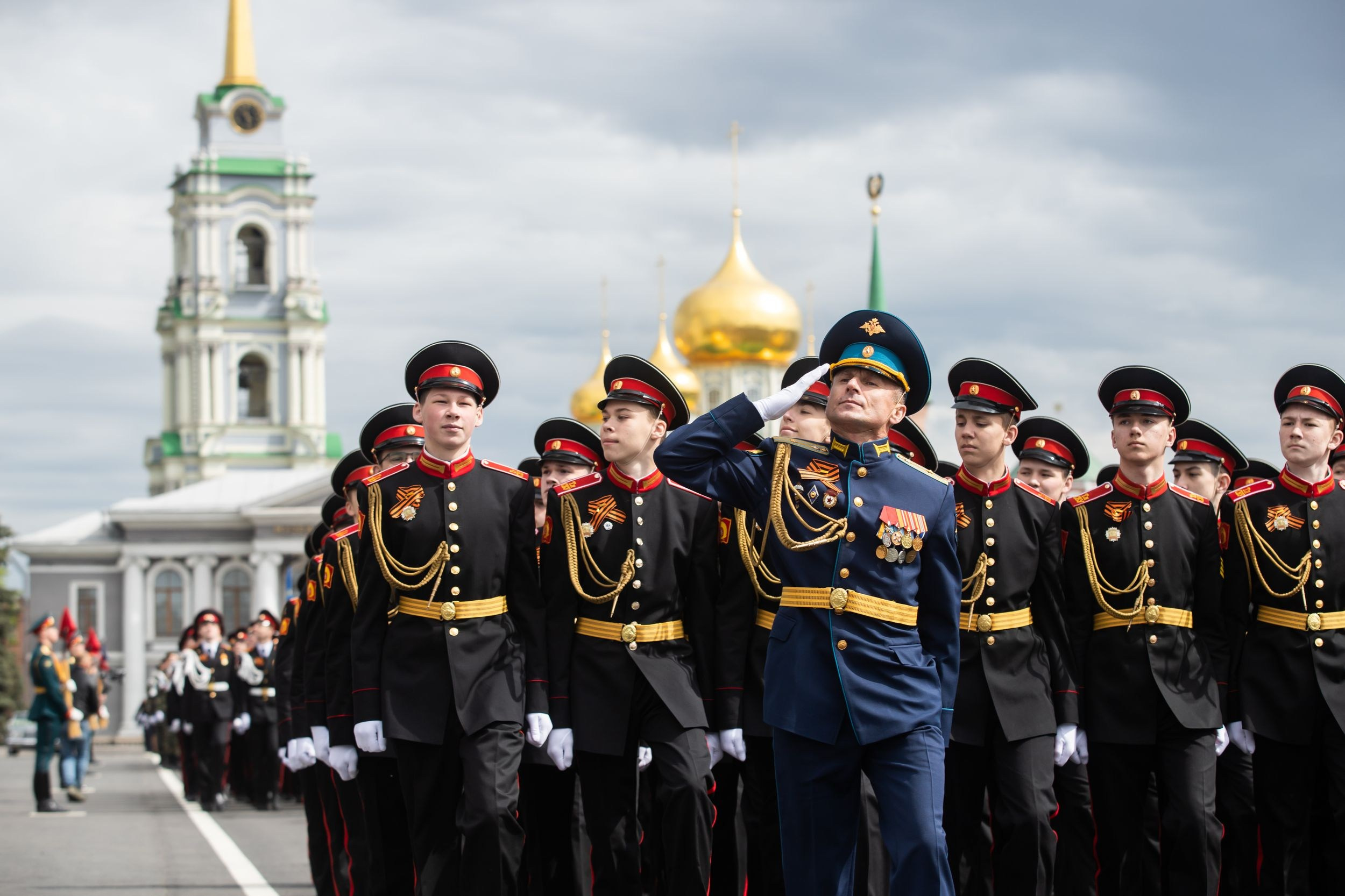 Генеральная репетиция Парада Победы (5 мая 2024). Репортажный фотограф Алексей Пирязев