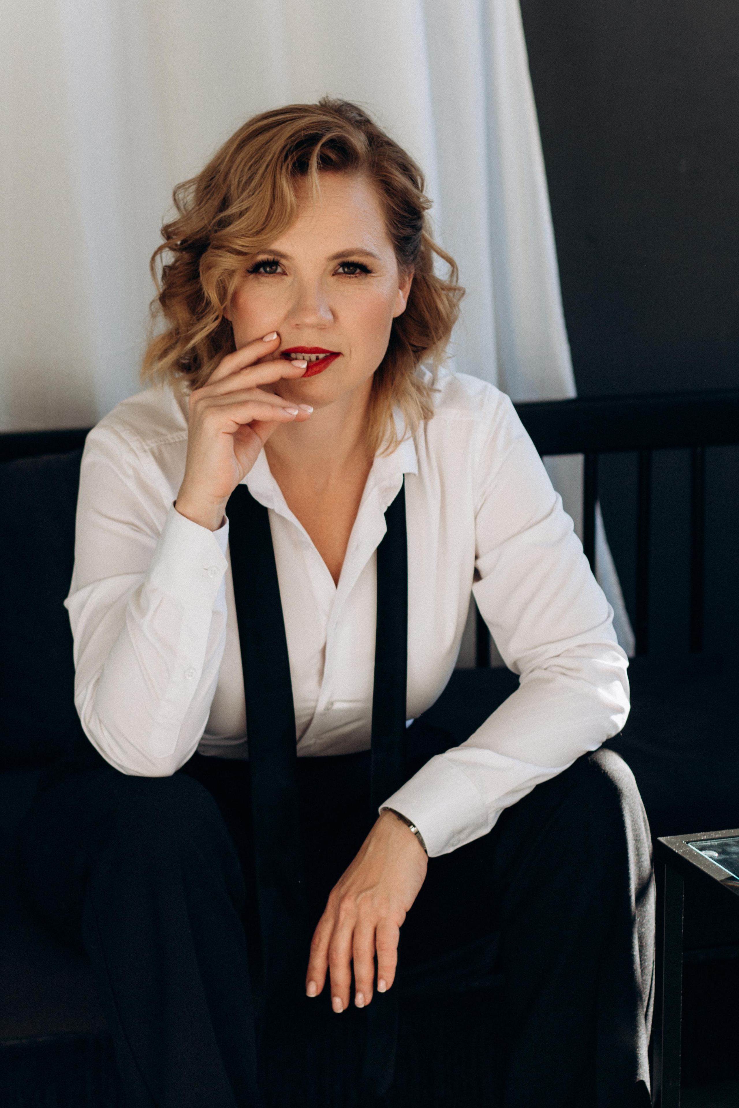 Портрет в студии. Светлана. Фотограф в Екатеринбурге Пойгина Елена