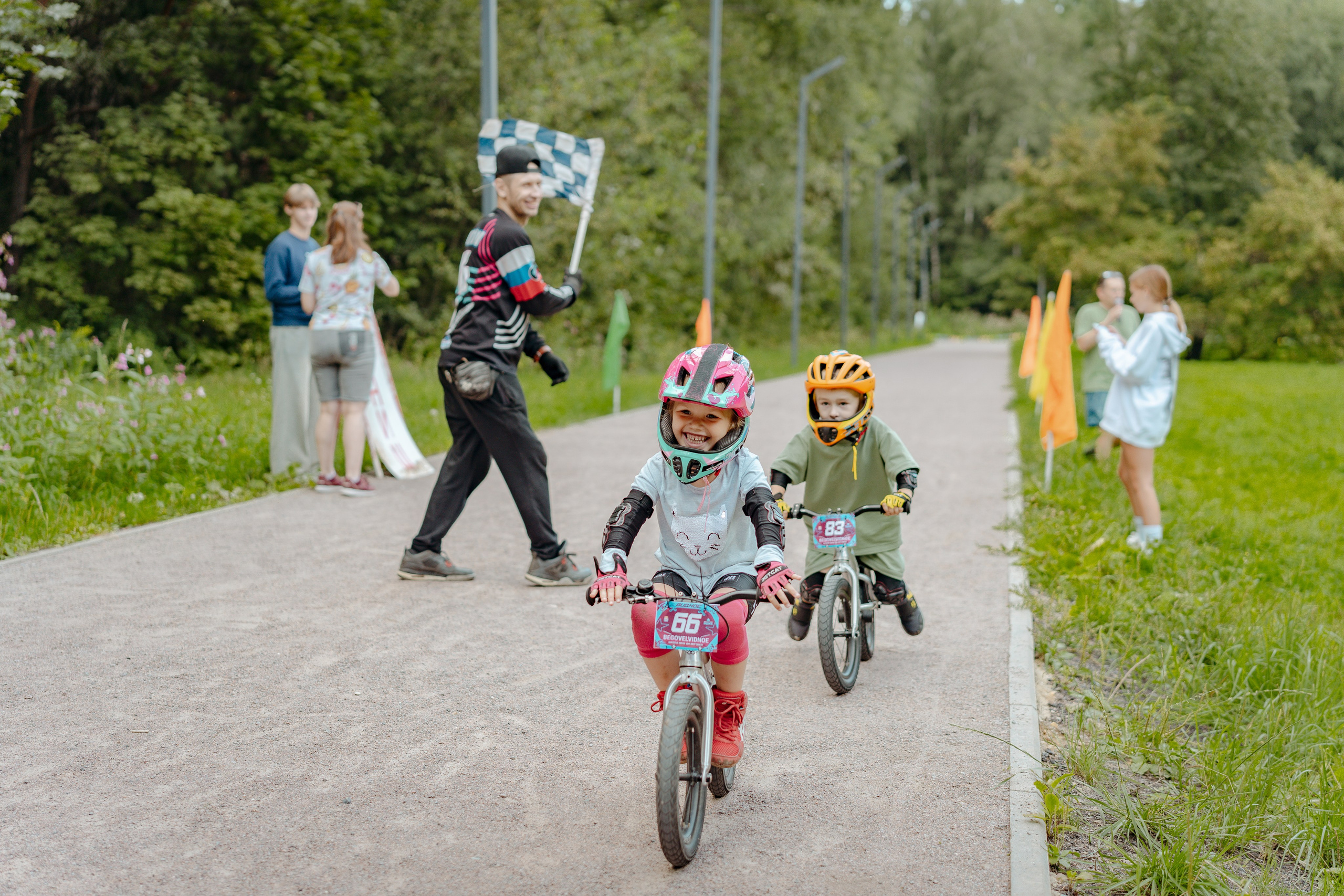 Бего- и ВелоГонка 10.08.2024. Портретный и семейный фотограф в Москве/Видное