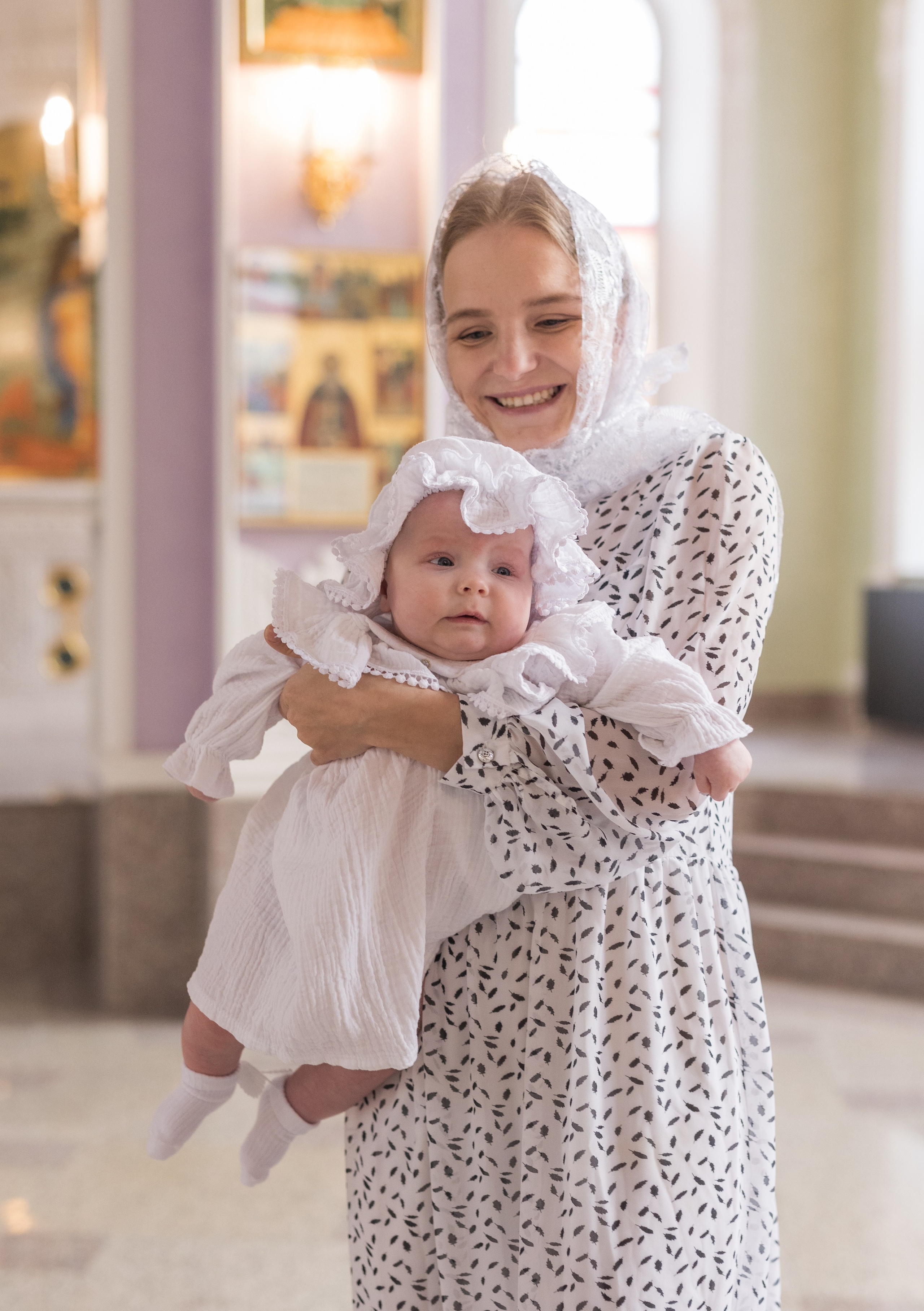 Крещение Оли. Фотограф в Нижнем Новгороде, Дзержинске Олеся Хозяева