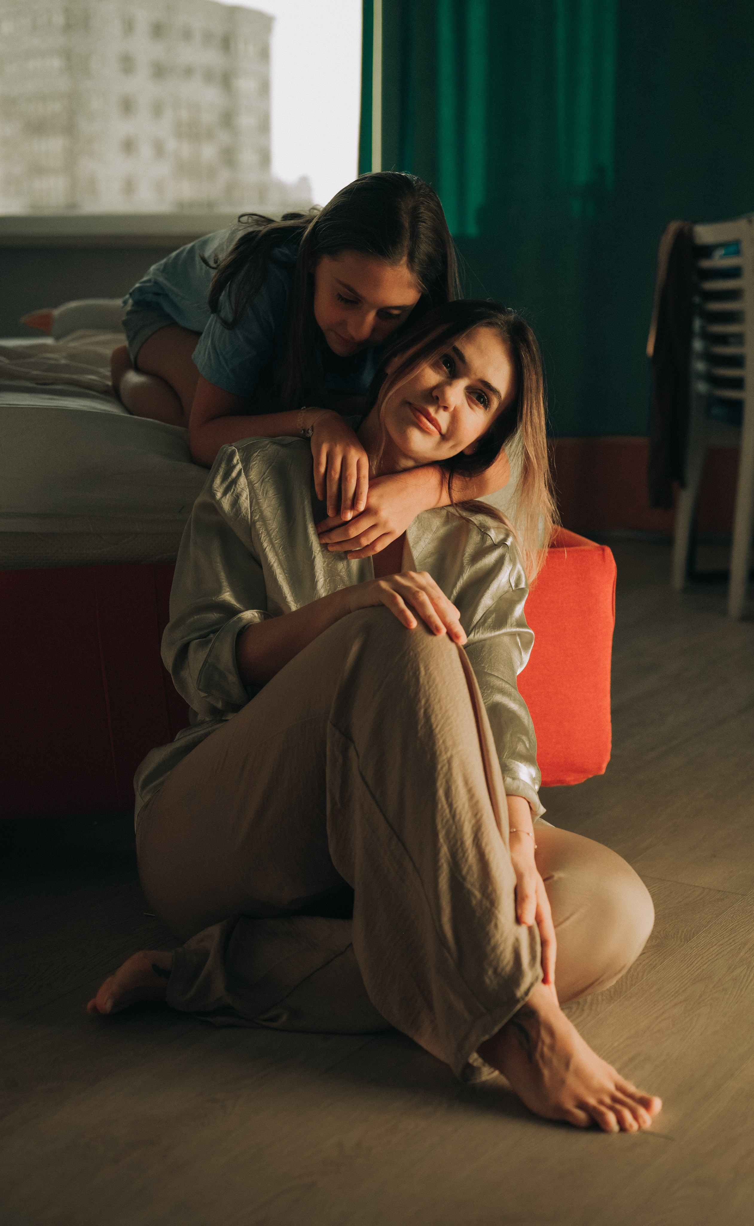 Утро мамы и дочки. Алёна и Ярослава. Семейный фотограф в Москве Дарья Пузикова