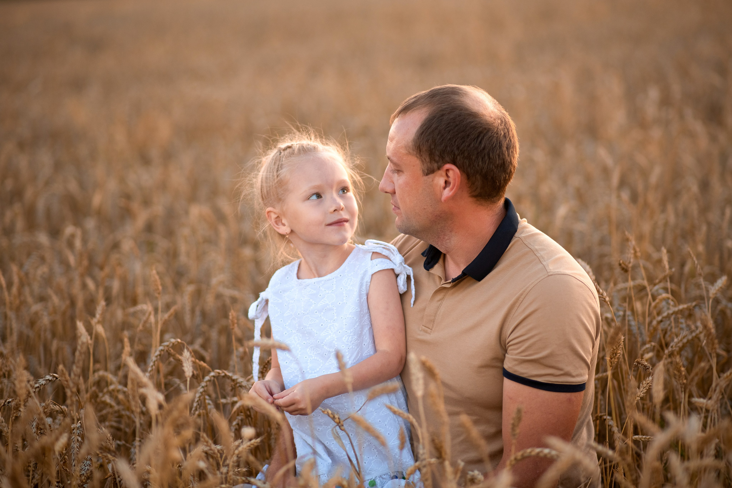 Семейная фотосессия в пшеничном поле. Семейный и детский фотограф в Туле Светлана Воронкова