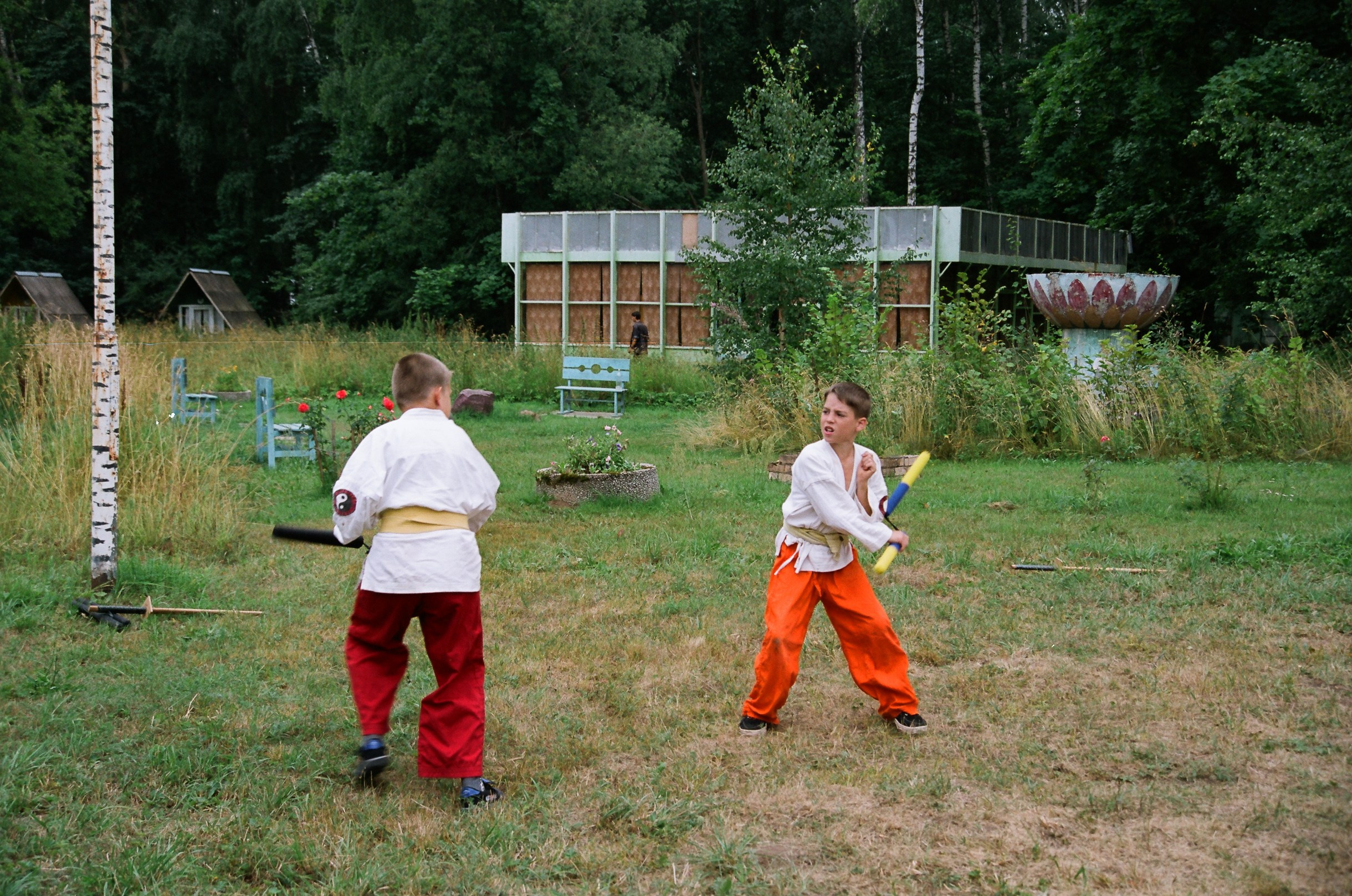 Фотографии Летние сборы ШБИ МОН 2002 г. Школа Боевых Искусств «МОН»