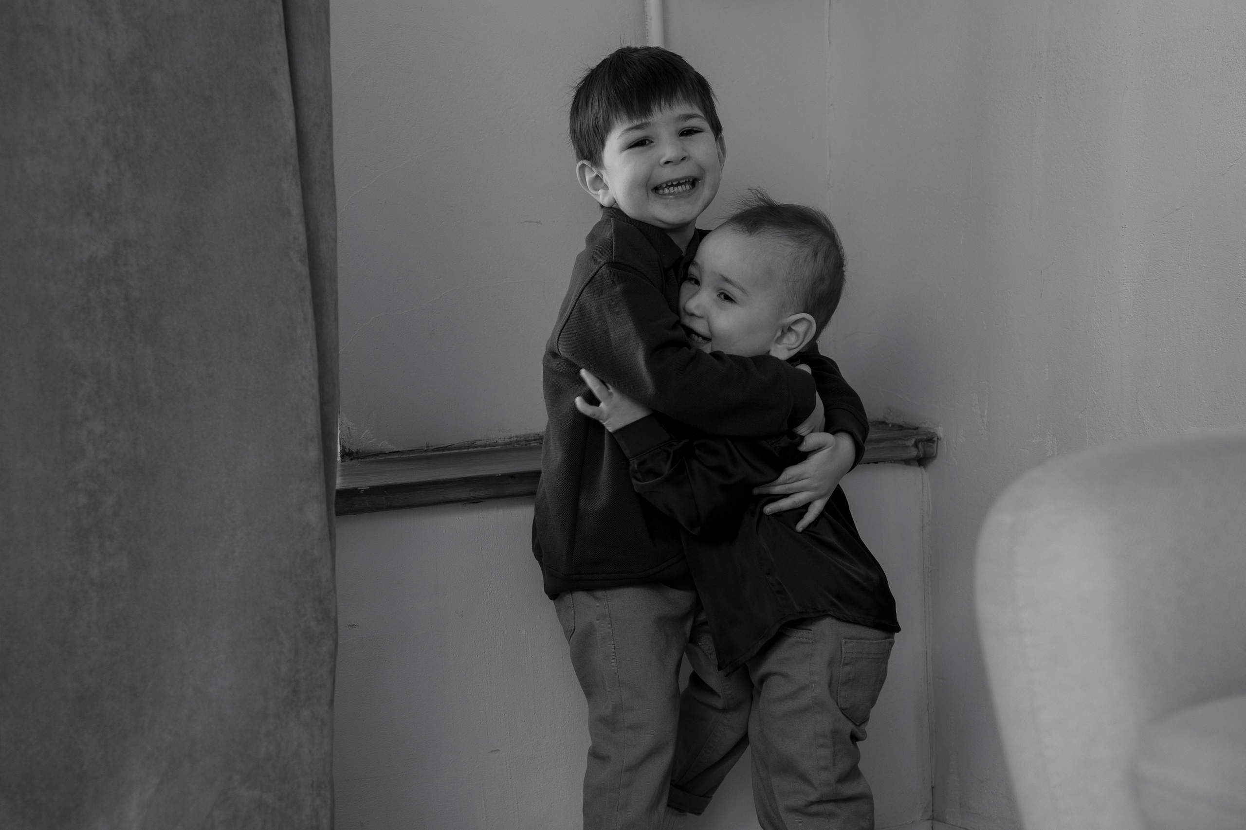 Семейная фотосессия в студии. Портретный фотограф Олеся Владимирова в Москве