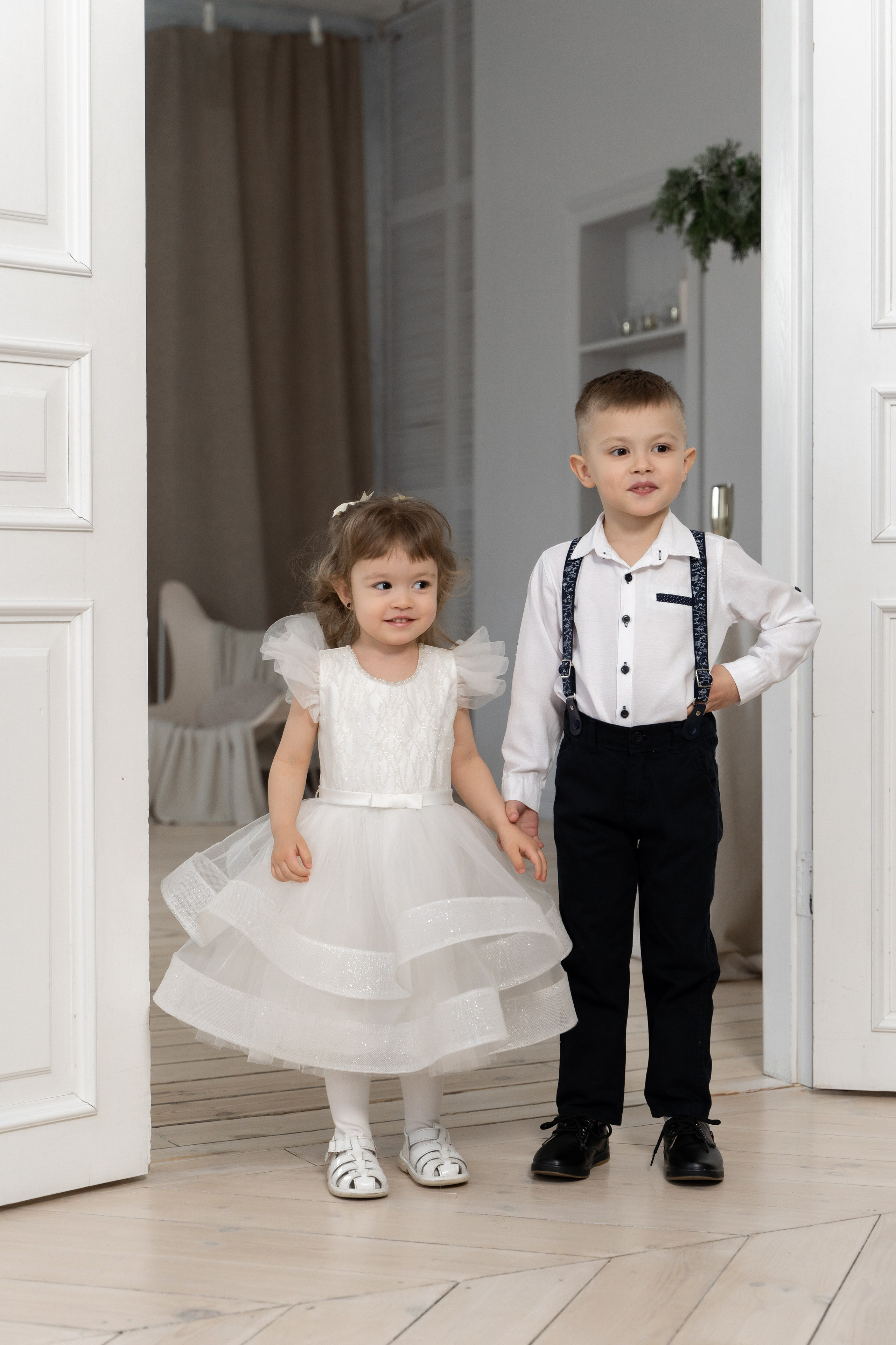 Саша, Гера, Лилиана и Арсений. Новогодняя фотосессия. Фотограф Татьяна Мамонтова