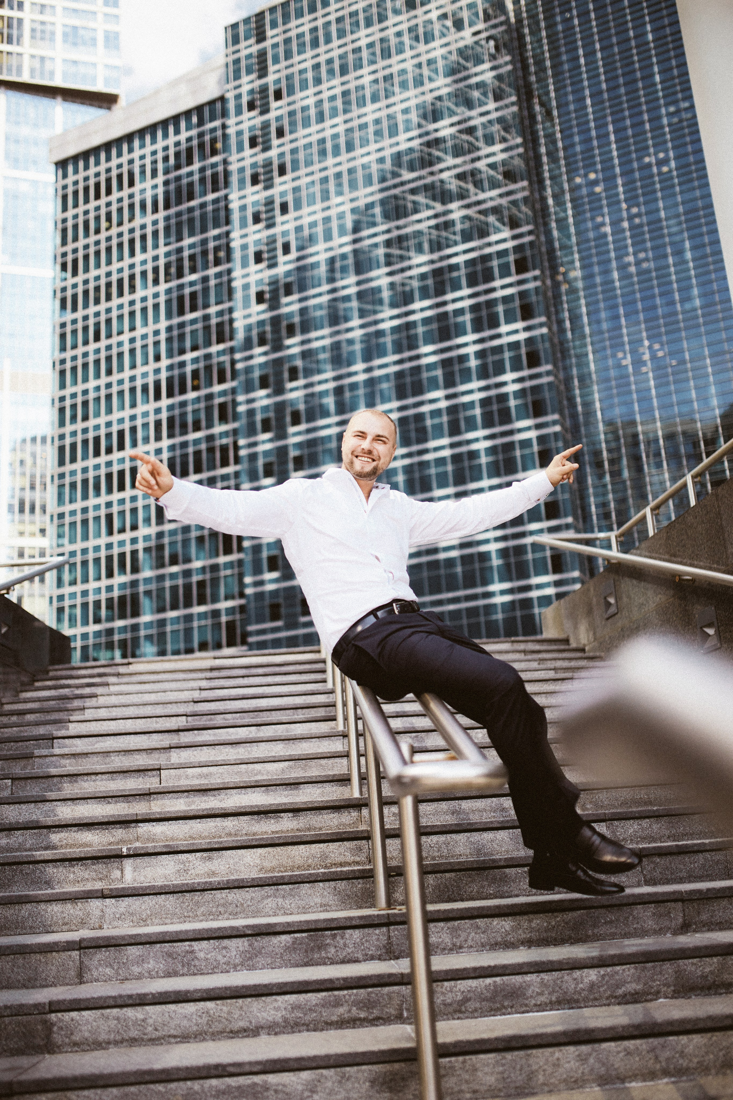 Свадьба в Сити. Портретный фотограф в Москве Мария Варлей