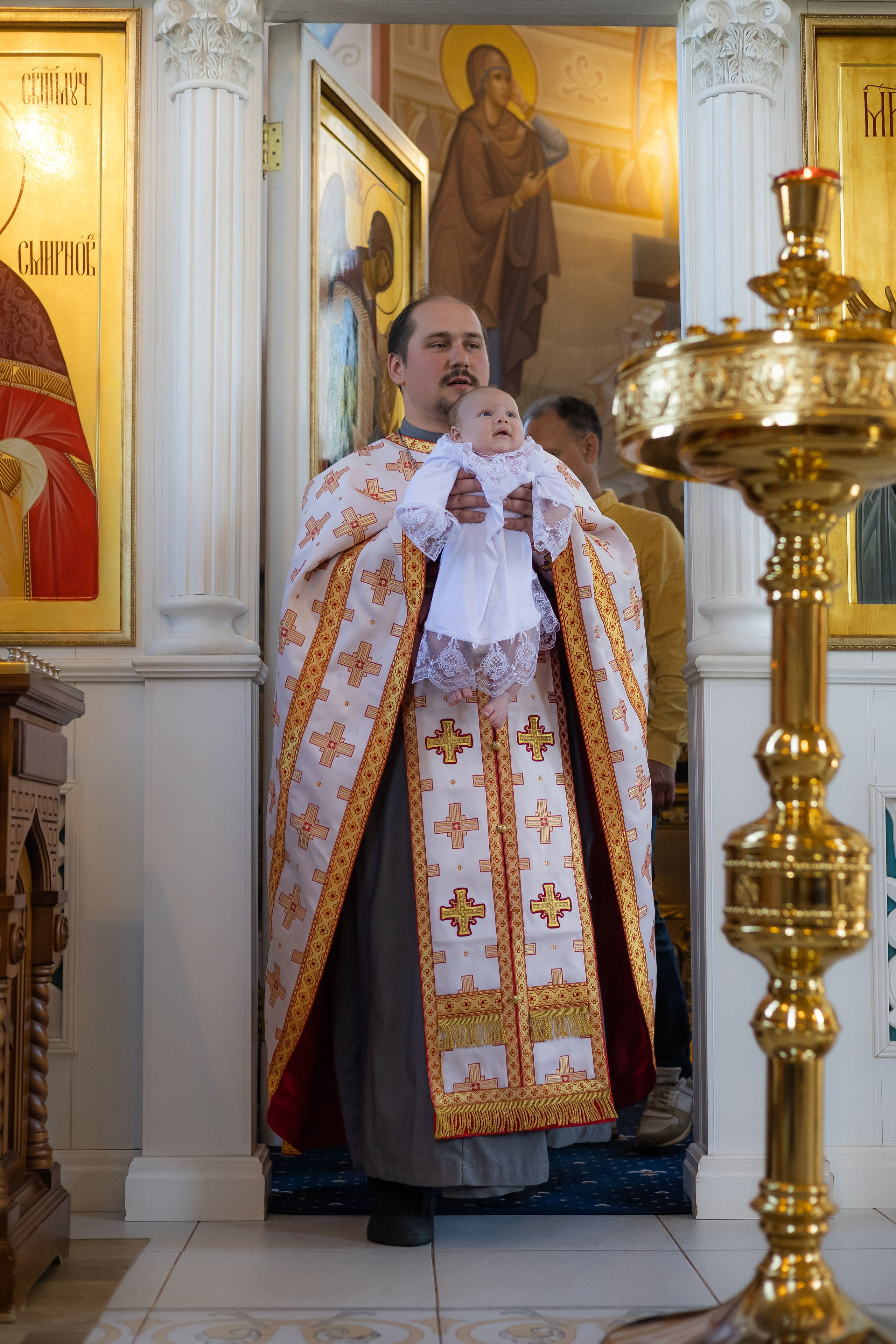 Крещение Вячеслава «Крестильный Храм иконы Божией Матери Знамение». Детский и семейный фотограф Евгения Вахнеева Москва Зеленоград