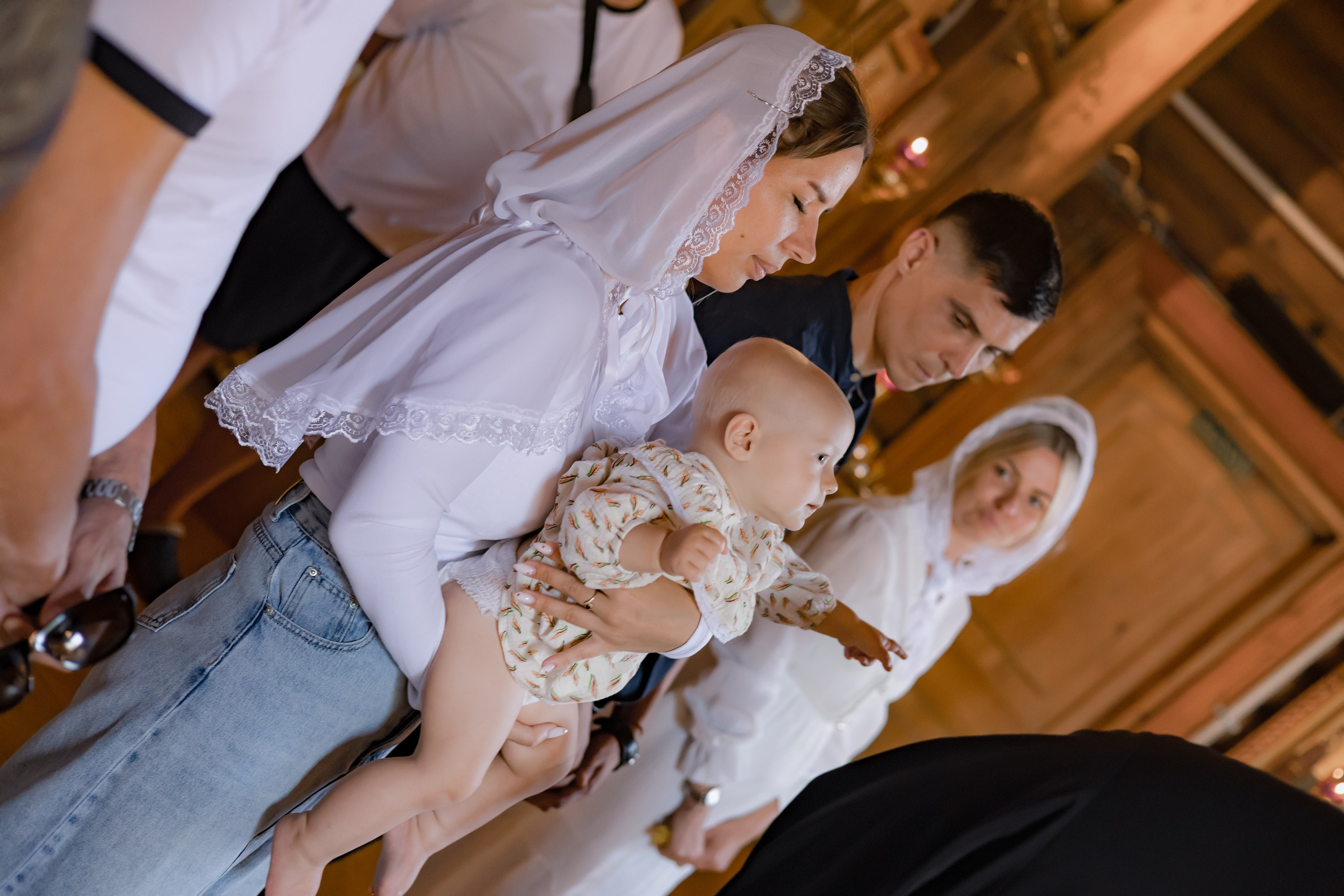 Крещение Миланы «Храм святителя Филарета». Детский и семейный фотограф Евгения Вахнеева Москва Зеленоград