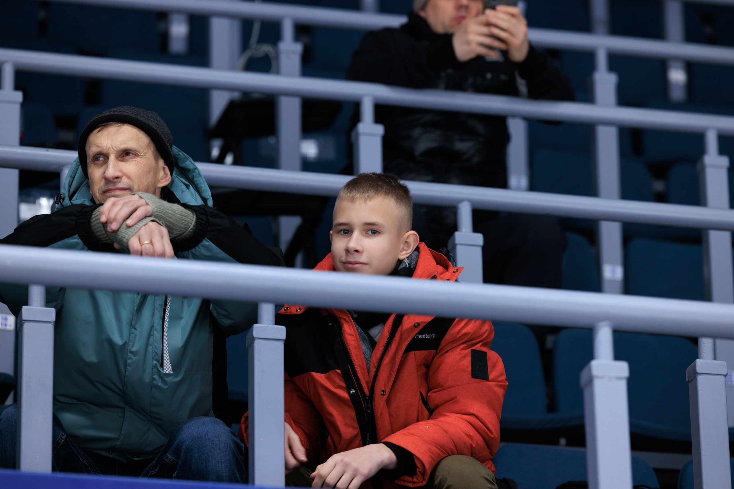 НХЛ Омега — Ижорец (3-2). Фотограф Александр Заломаев