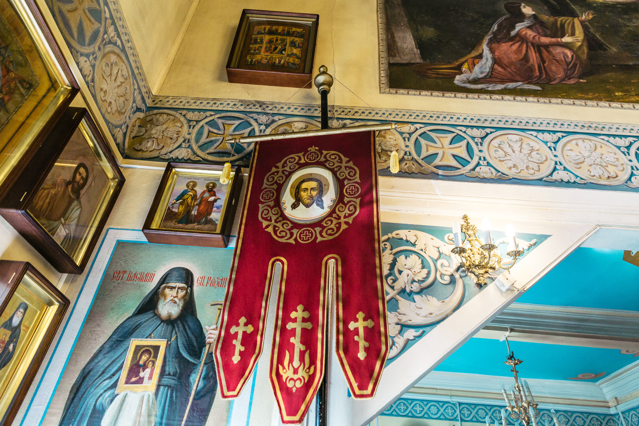 Фотограф на крещение в Ивантеевке в Храме Великомученика и Победоносца