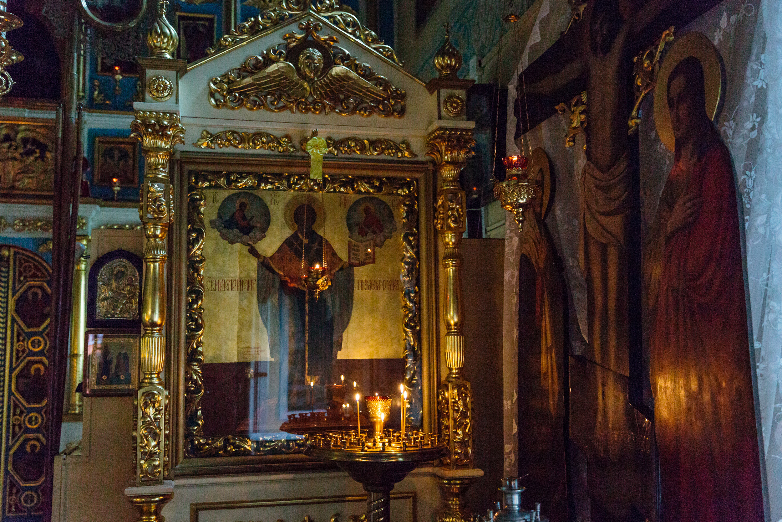 Фотограф на крещение в Ивантеевке в Храме Великомученика и Победоносца