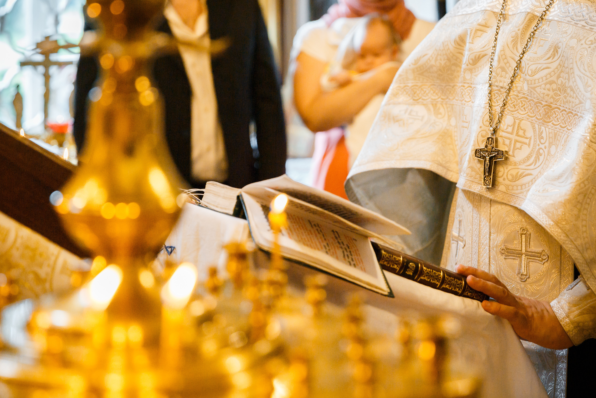 Фотограф на крещение в Ивантеевке в Храме Великомученика и Победоносца