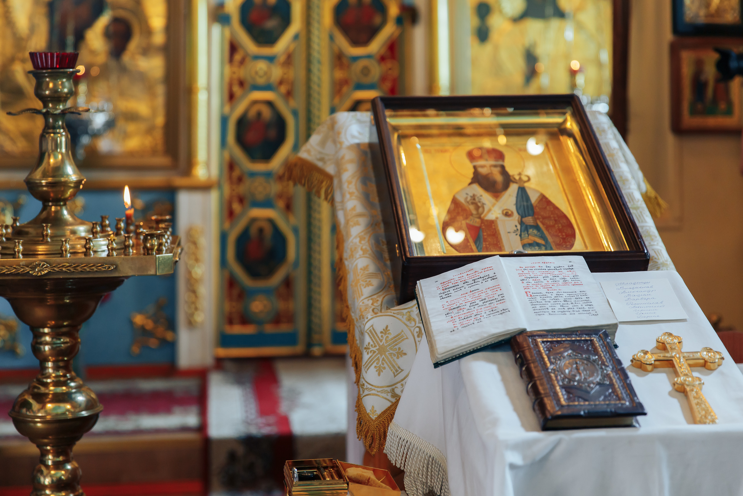 Фотограф на крещение в Ивантеевке в Храме Великомученика и Победоносца