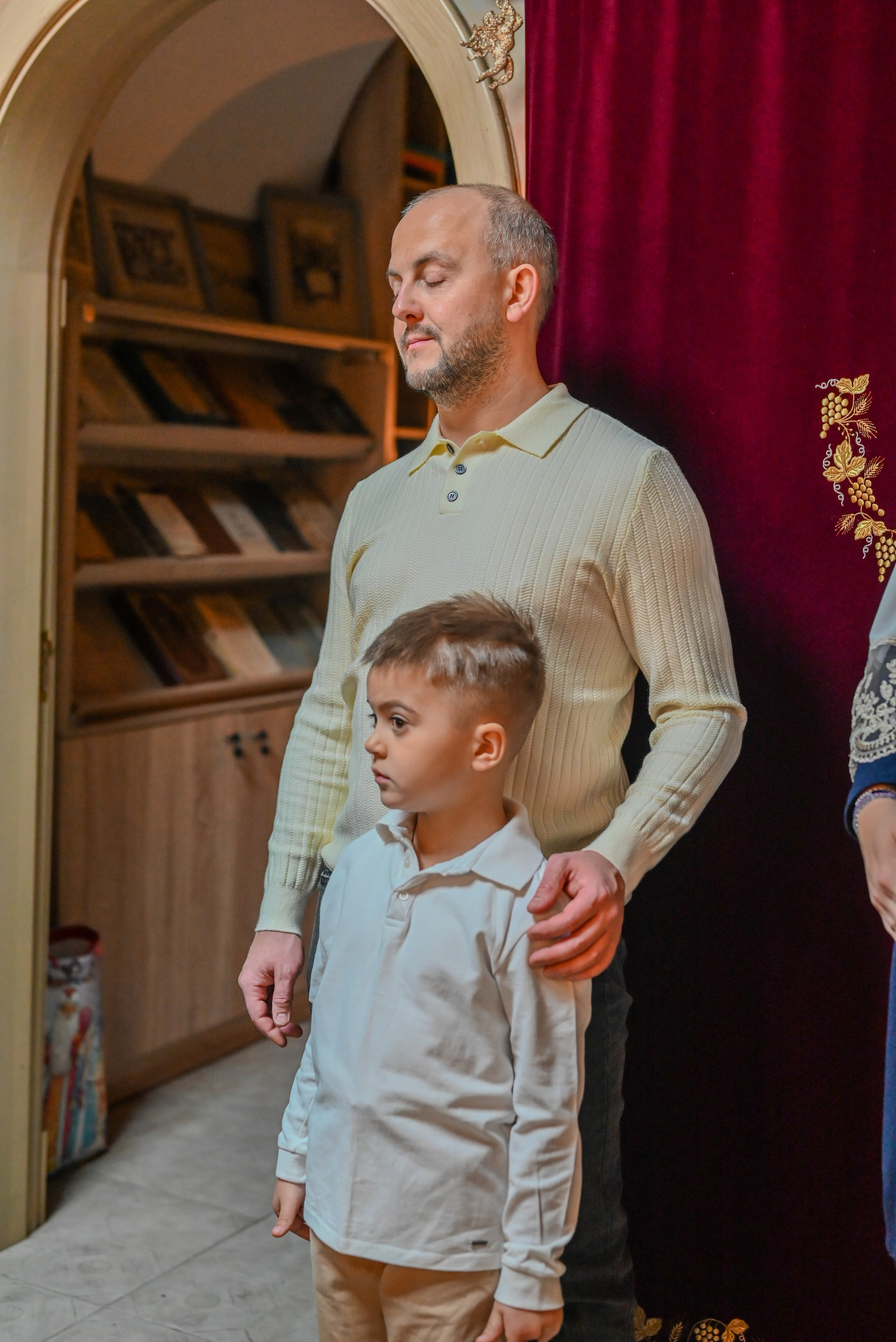 Крещение Совхоз Ленина. Семейный и детский фотограф Москва