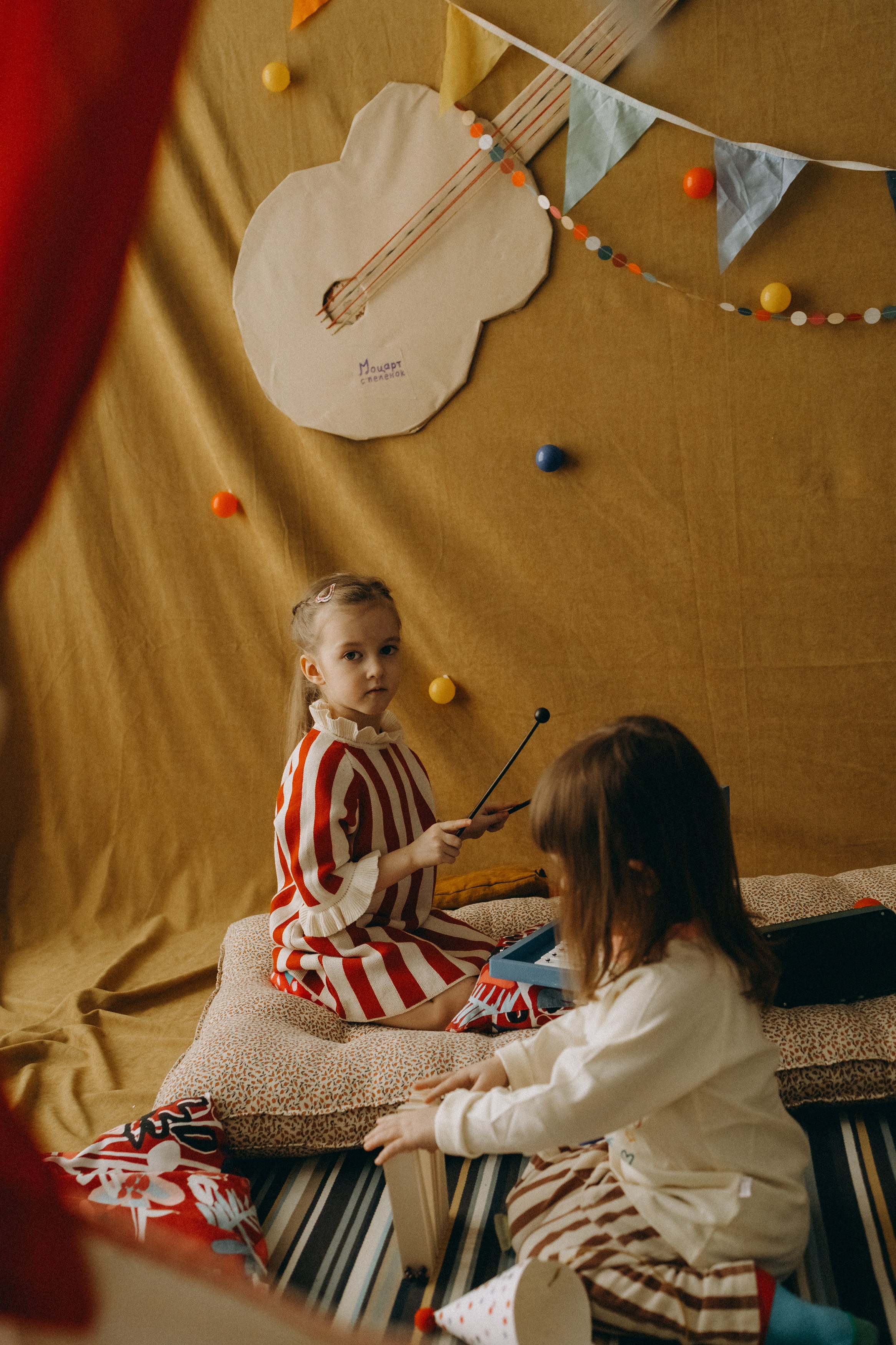 Съемка для «Моцарта с пеленок». Главная
