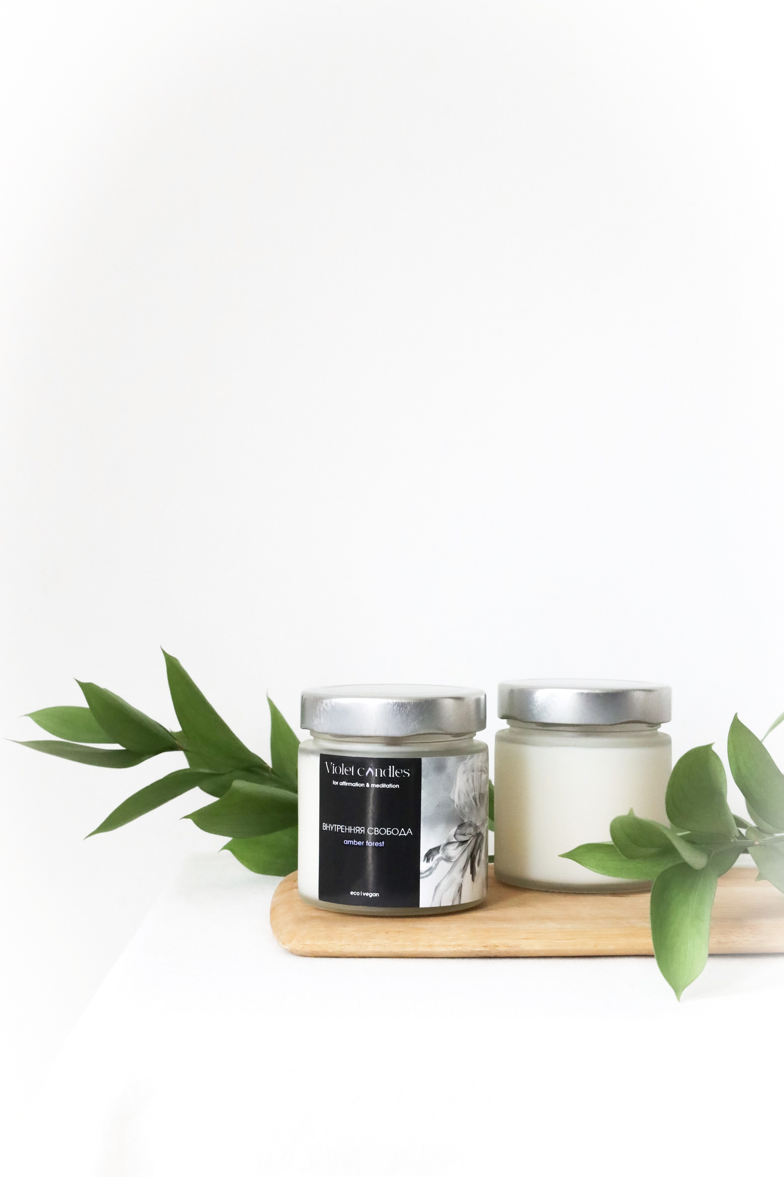 Бренд свечей VIOLET CANDLES. Фотограф Череповец T_FOTO