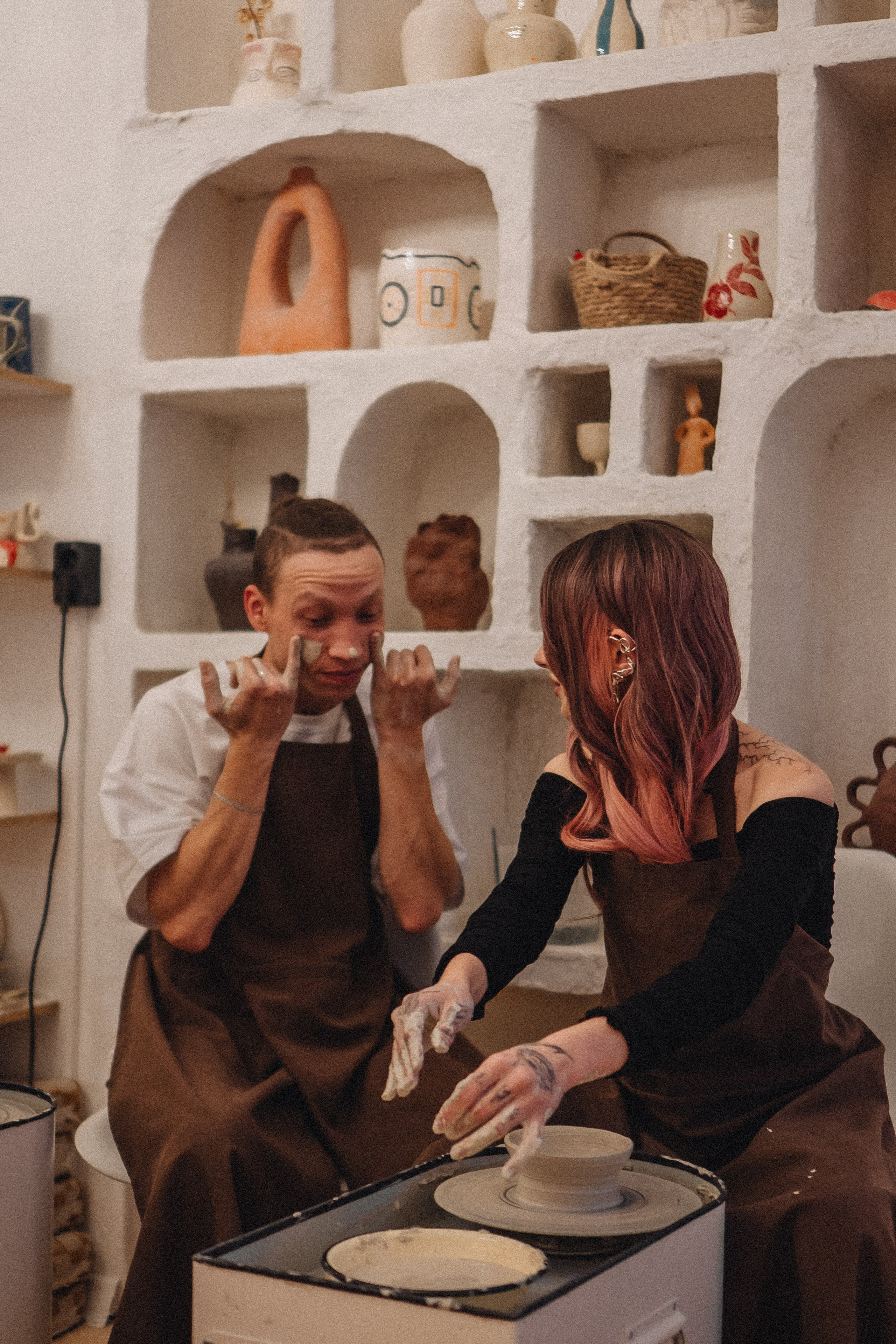 СВИДАНИЕ В ГОНЧАРНОЙ МАСТЕРСКОЙ. Профессиональный фотограф, Санкт-Петербург — Виктория Богомолова